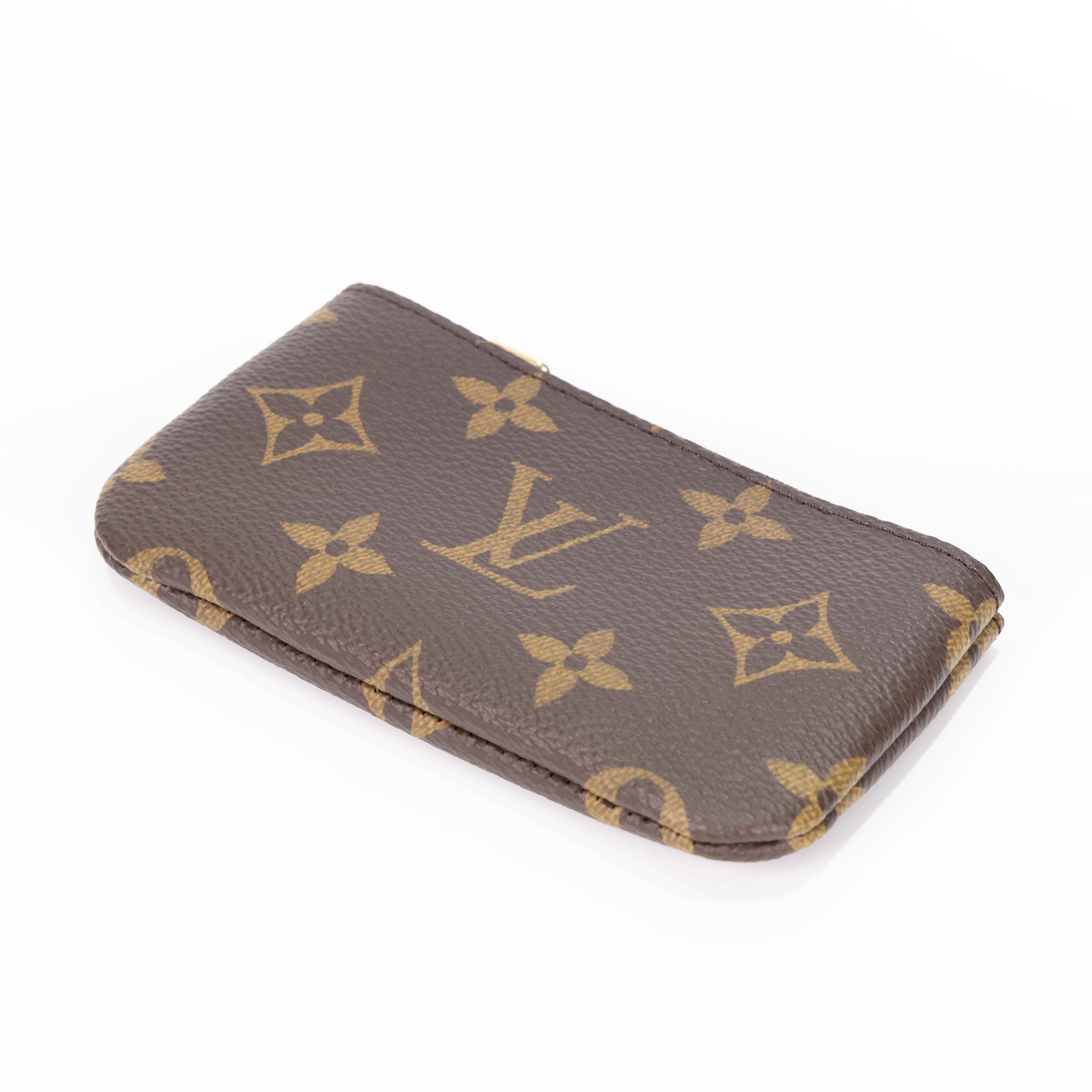 路易威登 LOUIS VUITTON 鑰匙零錢包 吊飾 M62650 晶片款 原花拉鍊鑰匙包 防塵袋