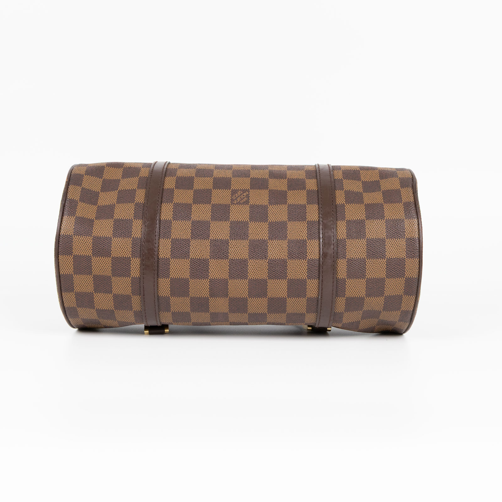 路易威登 LOUIS VUITTON Papillon NM 圓筒包 手提包 棕棋盤格 N41210 棕棋盤PAPILLON 無附屬品