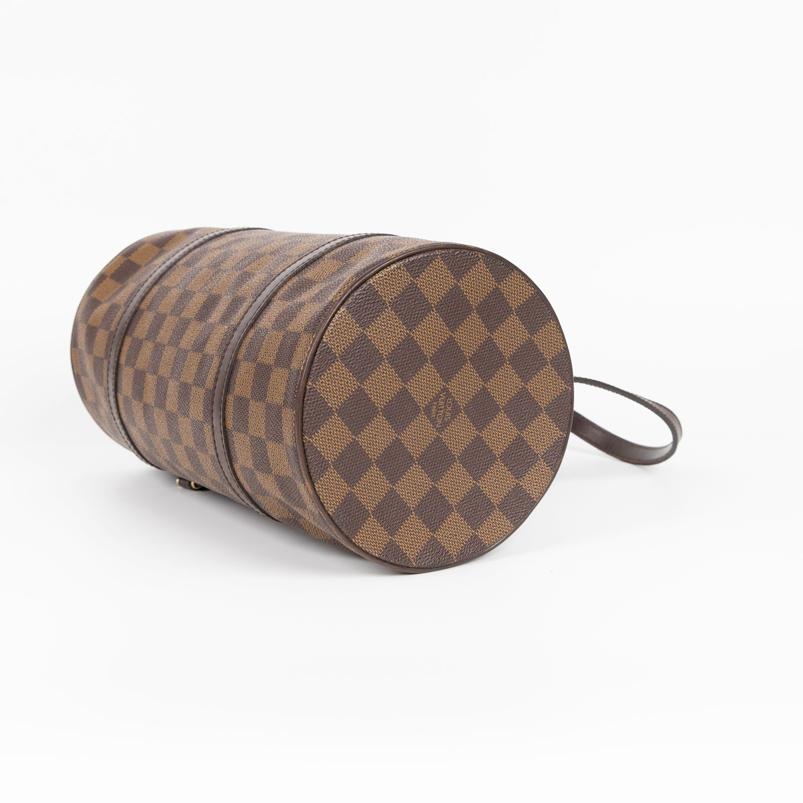 路易威登 LOUIS VUITTON Papillon NM 圓筒包 手提包 棕棋盤格 N41210 棕棋盤PAPILLON 無附屬品