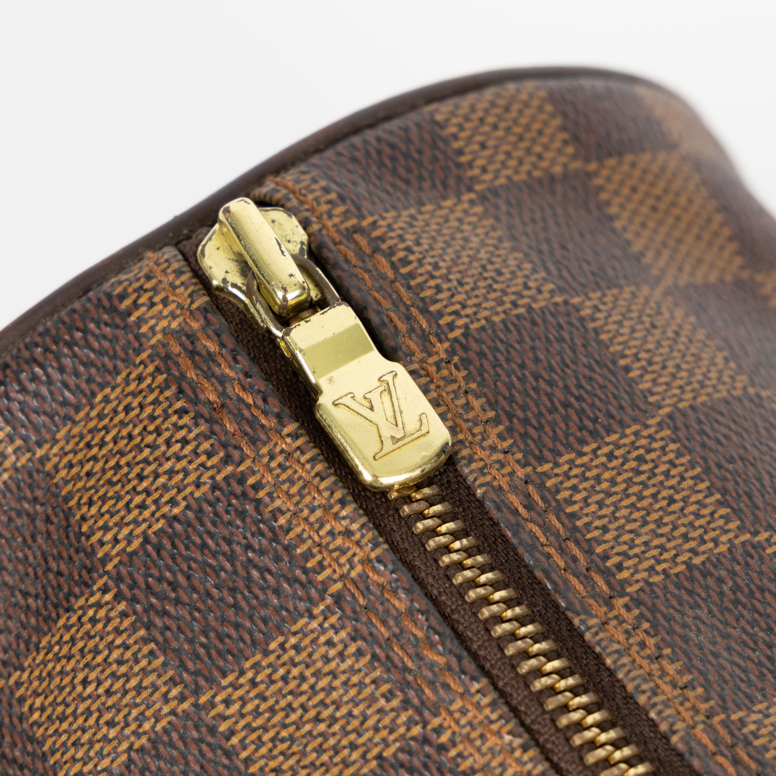 路易威登 LOUIS VUITTON Papillon NM 圓筒包 手提包 棕棋盤格 N41210 棕棋盤PAPILLON 無附屬品