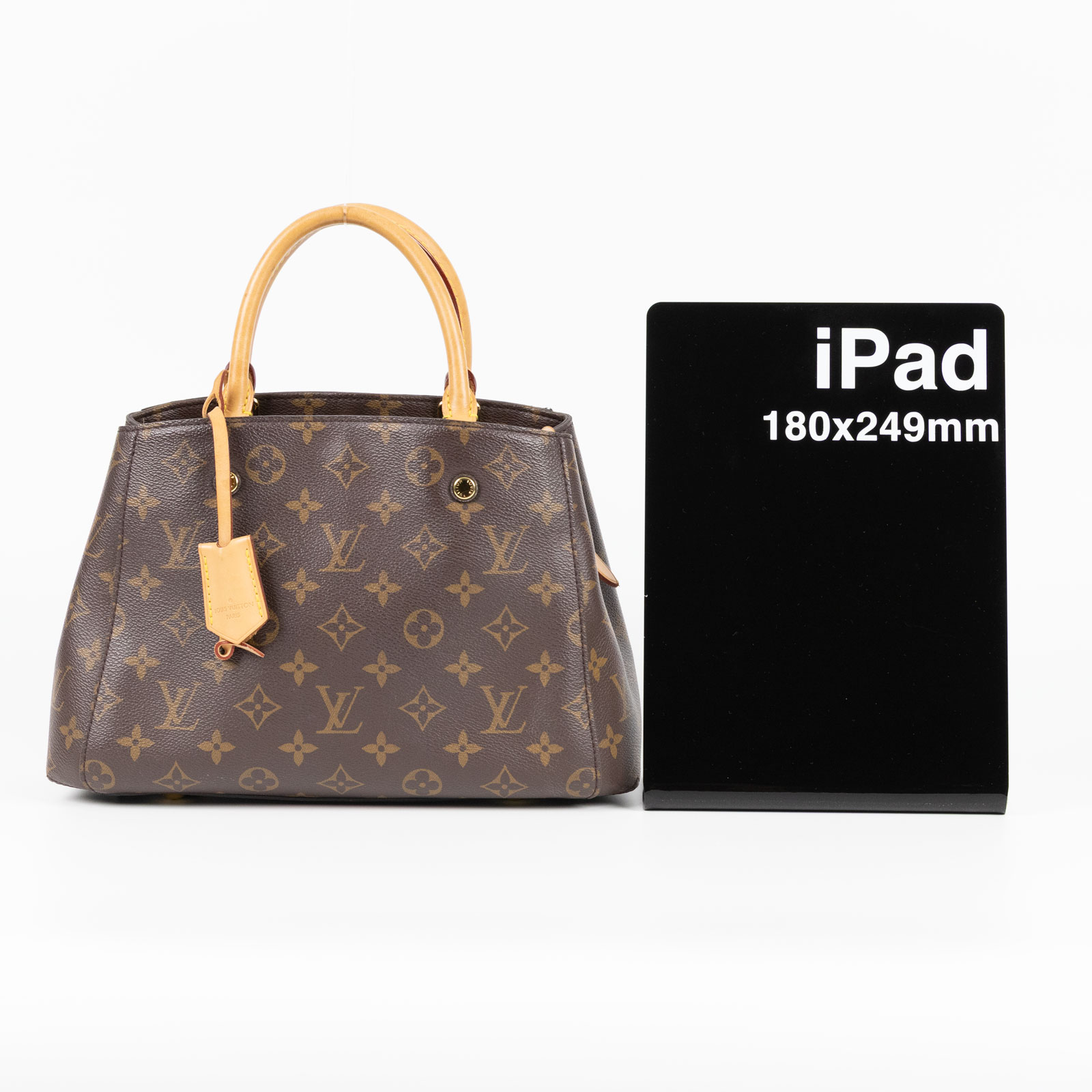 路易威登 LOUIS VUITTON Montaigne BB 蒙田包 經典帆布 M41055 原花MONTAIGNE BB 防塵袋/鎖組/背帶/購買證明