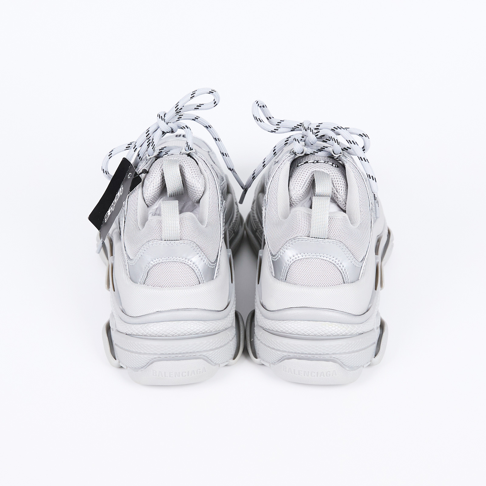 巴黎世家 BALENCIAGA Triple S 524039W2FS238 銀TRIPLE S老爹鞋 防塵袋