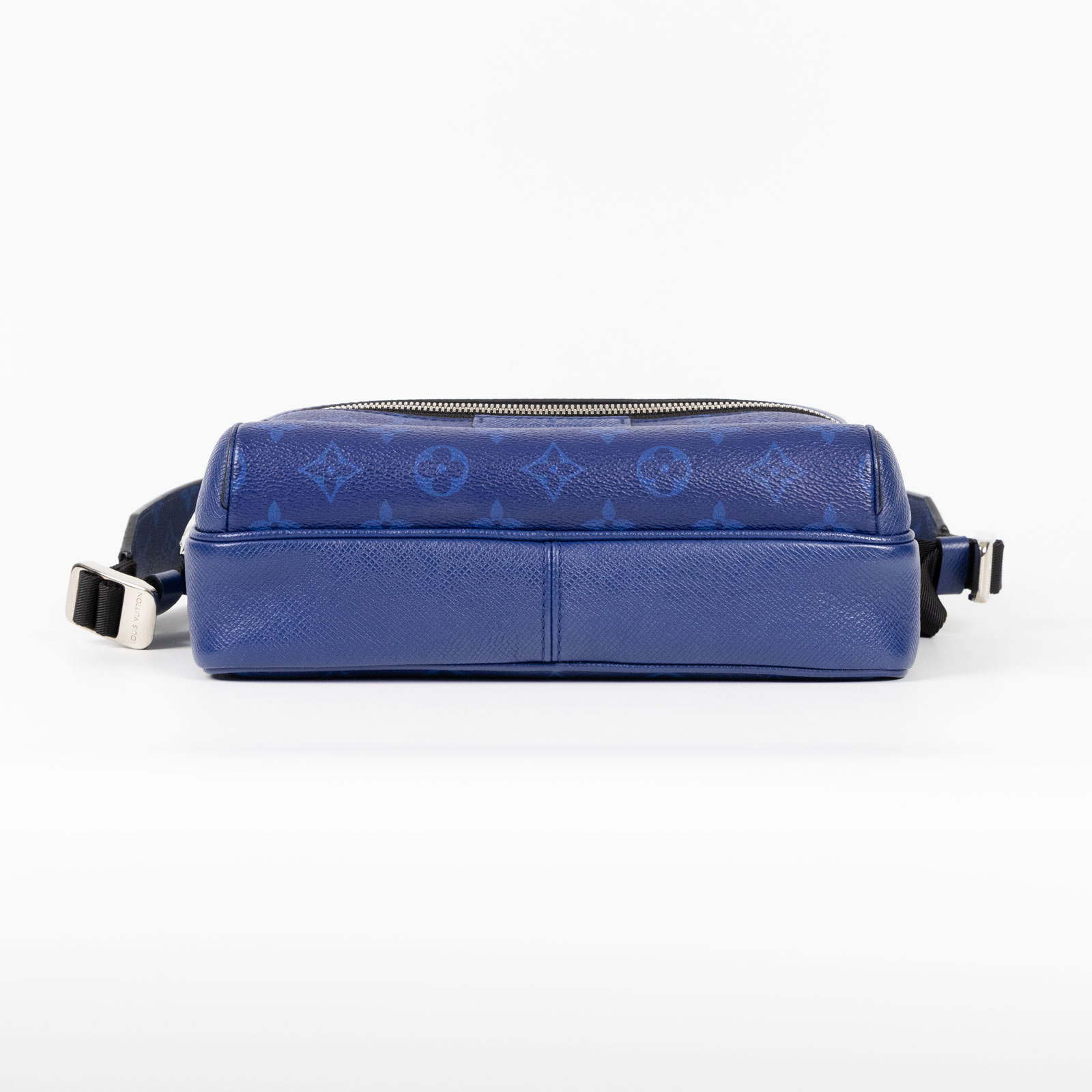 路易威登 LOUIS VUITTON Outdoor 郵差包 M30242 藍原花OUTDOOR PM 防塵袋/購買證明