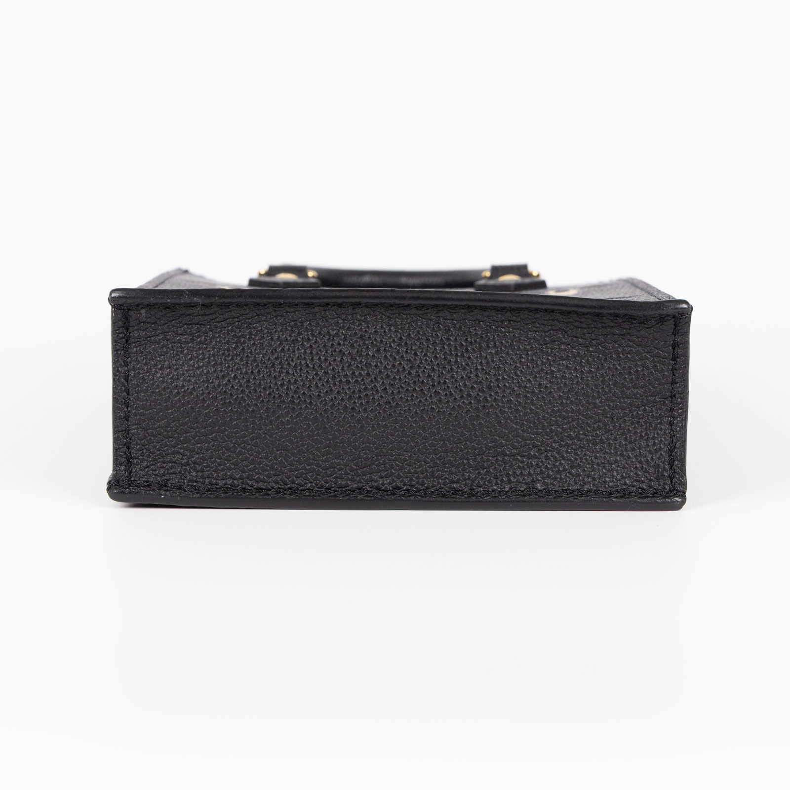 路易威登 LOUIS VUITTON Petit Sac Plat 斜背琴譜包 M57937 黑底白花PETIT SAC PLAT 原廠盒子/防塵袋