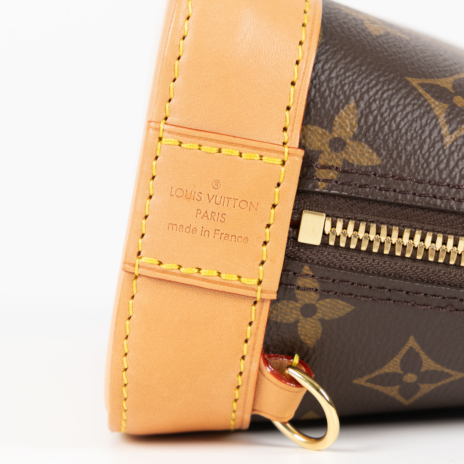 路易威登 LOUIS VUITTON Alma 背包 M47132 晶片款 原花ALMA背包 防塵袋/鎖組/購買證明