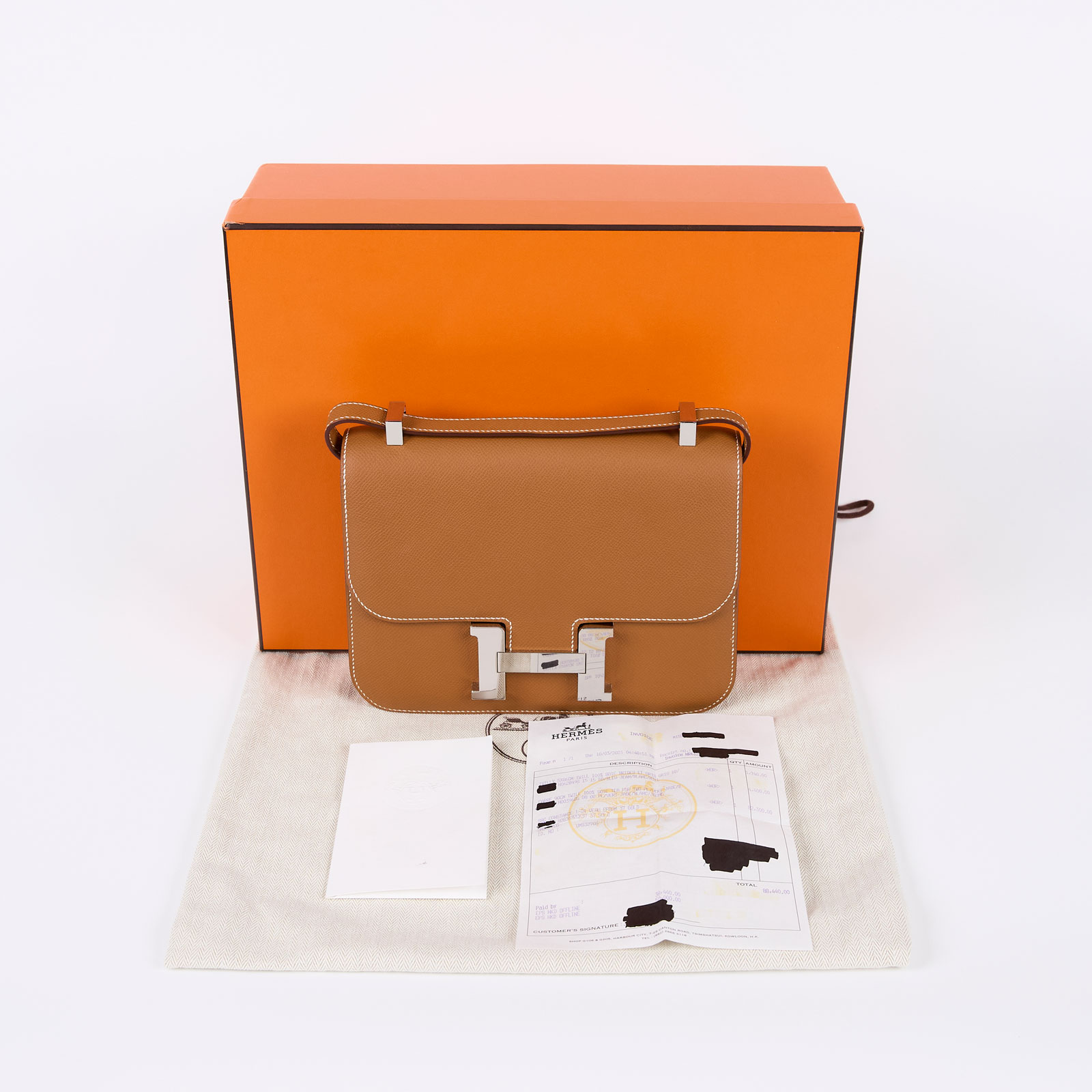 愛馬仕 Hermès Constance Bag 康康包 24 CN24 H083692/U刻  原廠盒子/防塵袋/鏡子/購買證明