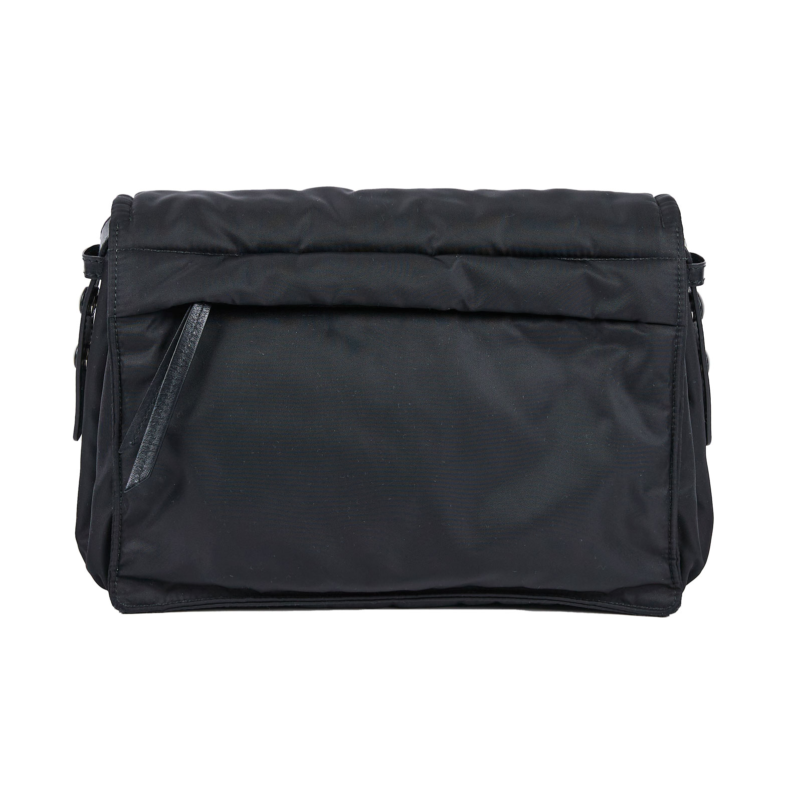普拉達 PRADA Re-Nylon 夾棉 肩背袋 中型  1BD255_RDLN 黑Re-Nylon郵差包 防塵袋