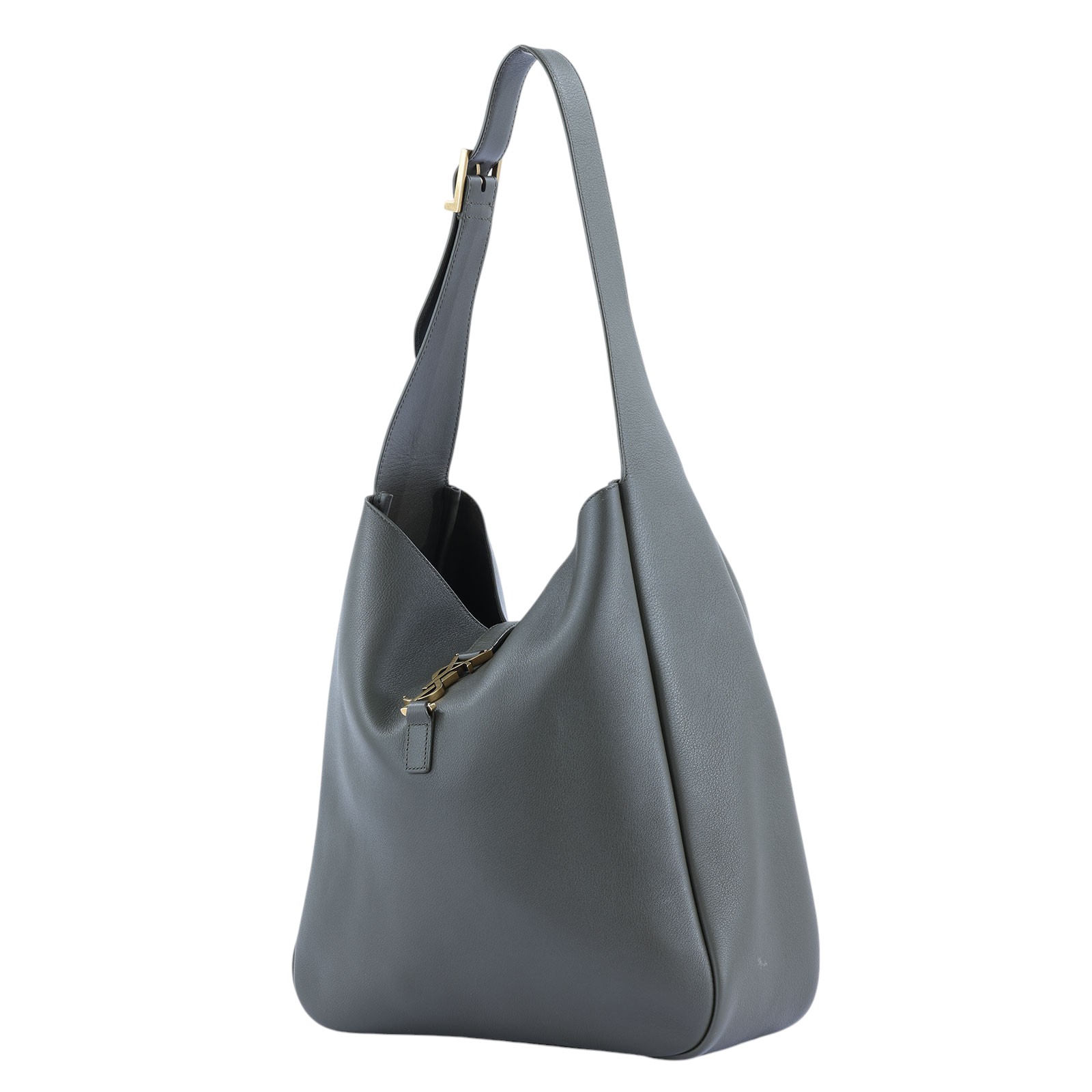聖羅蘭 YSL SAINT LAURENT LE 5 À 7 滑面皮革 柔軟 大型 手袋 手提 肩背包 753837AAAUQ  防塵袋