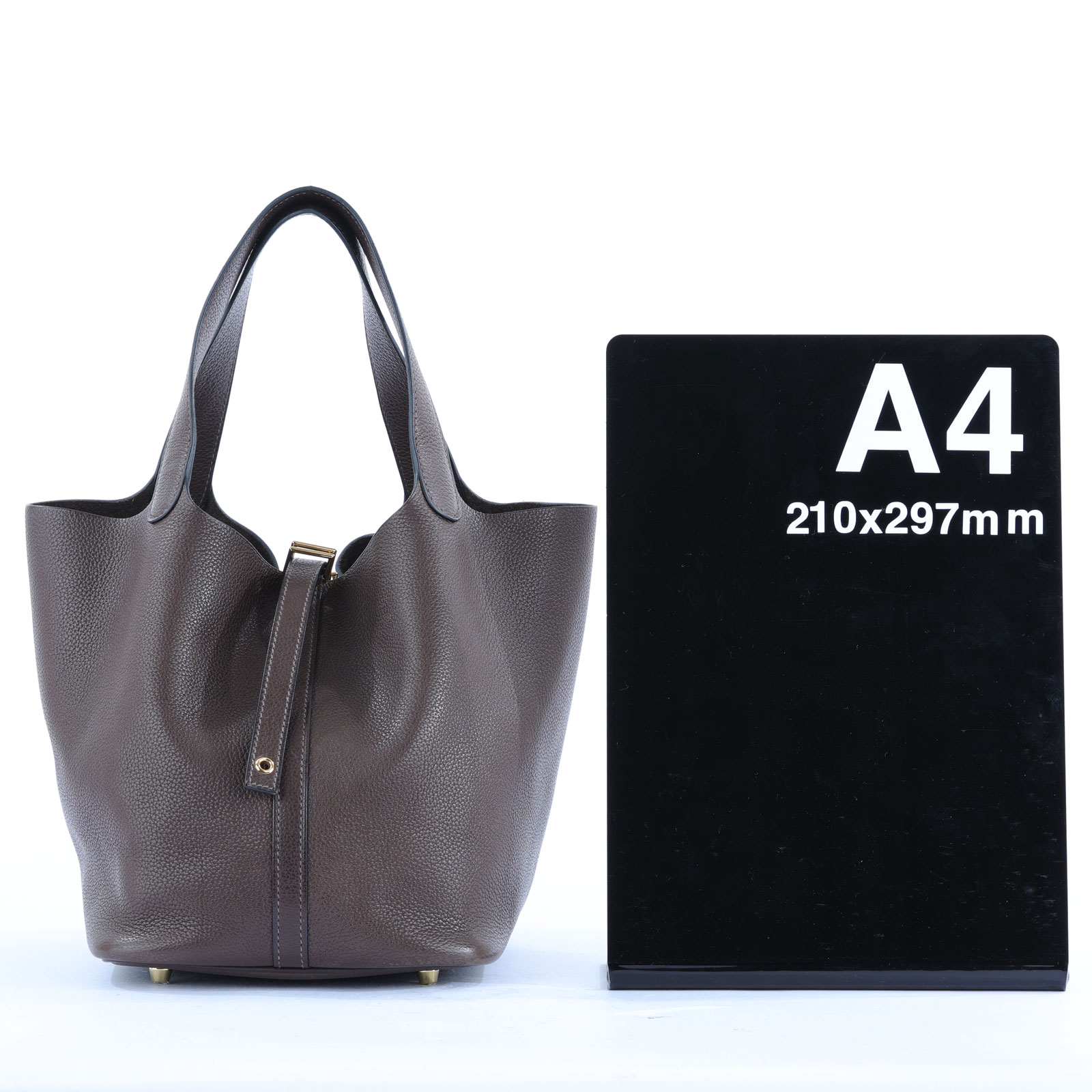 愛馬仕 Hermès Picotin Lock 22 菜籃子包 PT22 U ☆馬鞍PICOTIN22 原廠盒子/防塵袋/鎖組