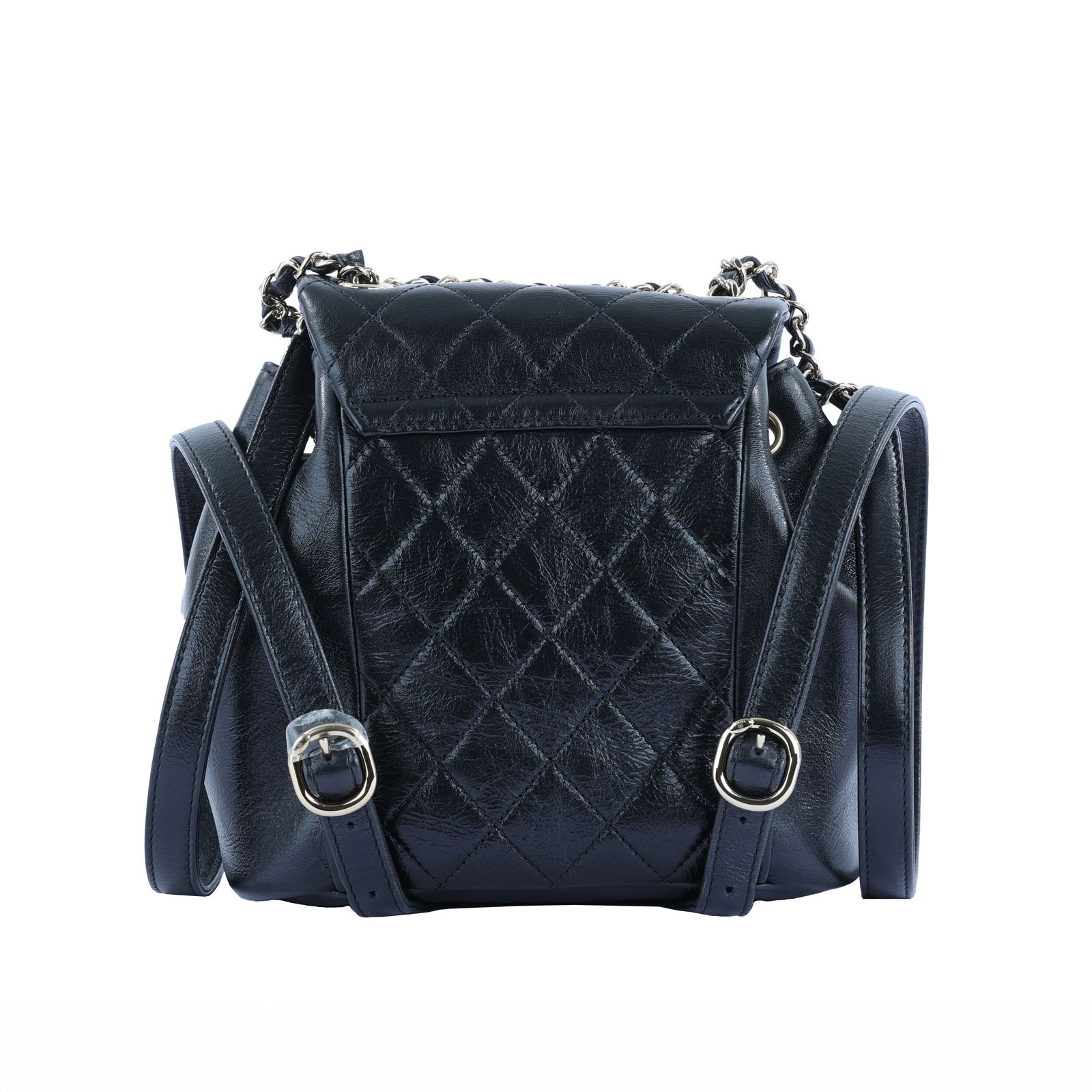 香奈兒 CHANEL Duma 經典 CC Logo 菱格紋 迷你 雙肩 後背包 AS2908 晶片款 ☆黑荔枝DUMA MINI後背包 原廠盒子/防塵袋/台灣購買證明/發票