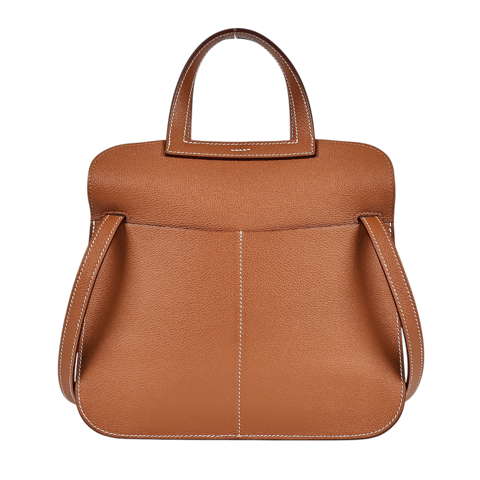 愛馬仕 Hermès Halzan 25 手拿 手提 肩背 斜背包 HZ25 B刻 金棕HALZAN25 防塵袋