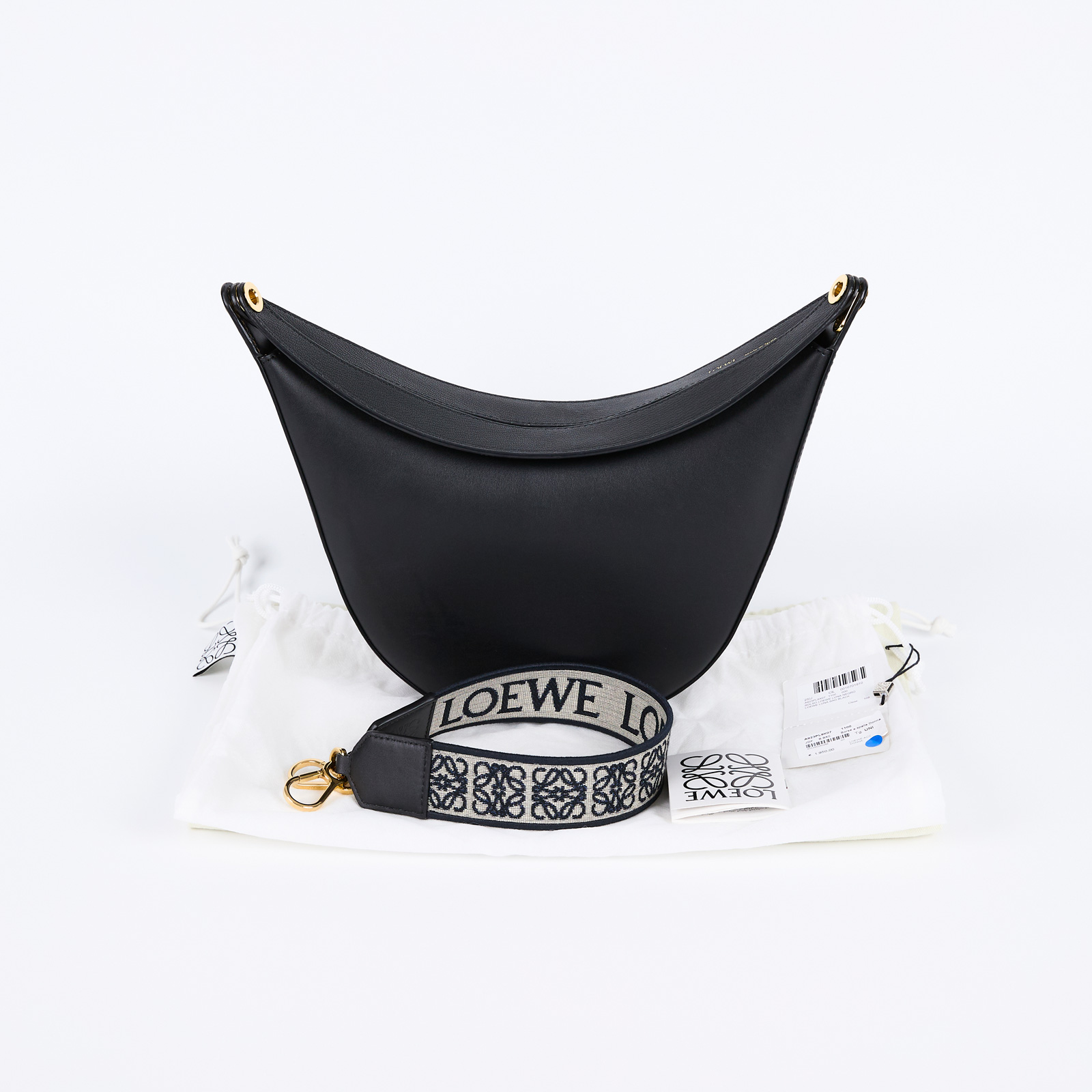 羅意威 LOEWE Luna 手袋 A923PL9X07 ☆黑LUNA BAG 防塵袋
