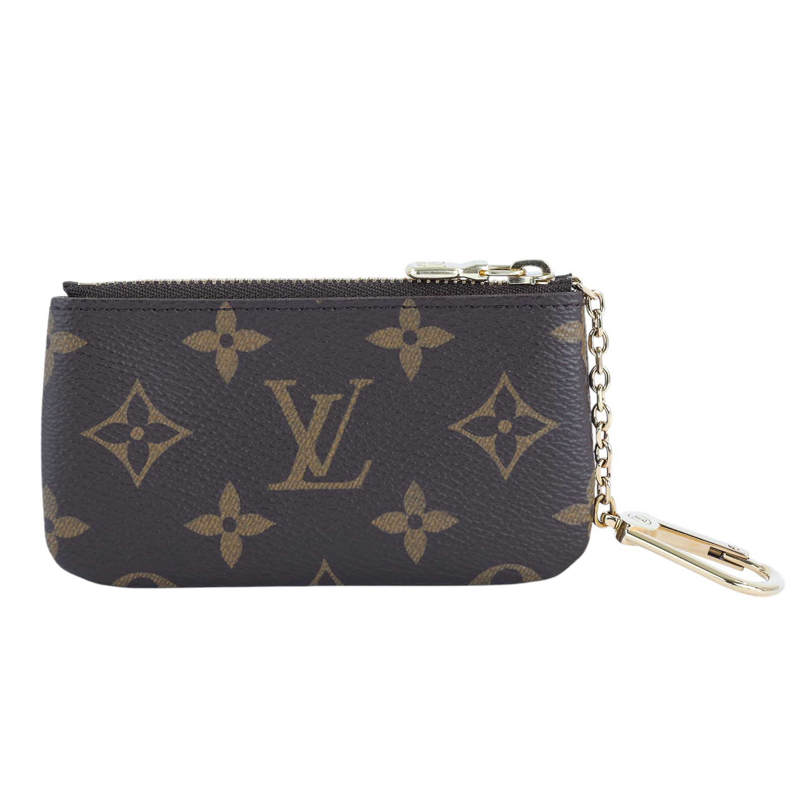 路易威登 LOUIS VUITTON 鑰匙零錢包 吊飾 M62650 原花拉鍊鑰匙包 防塵袋