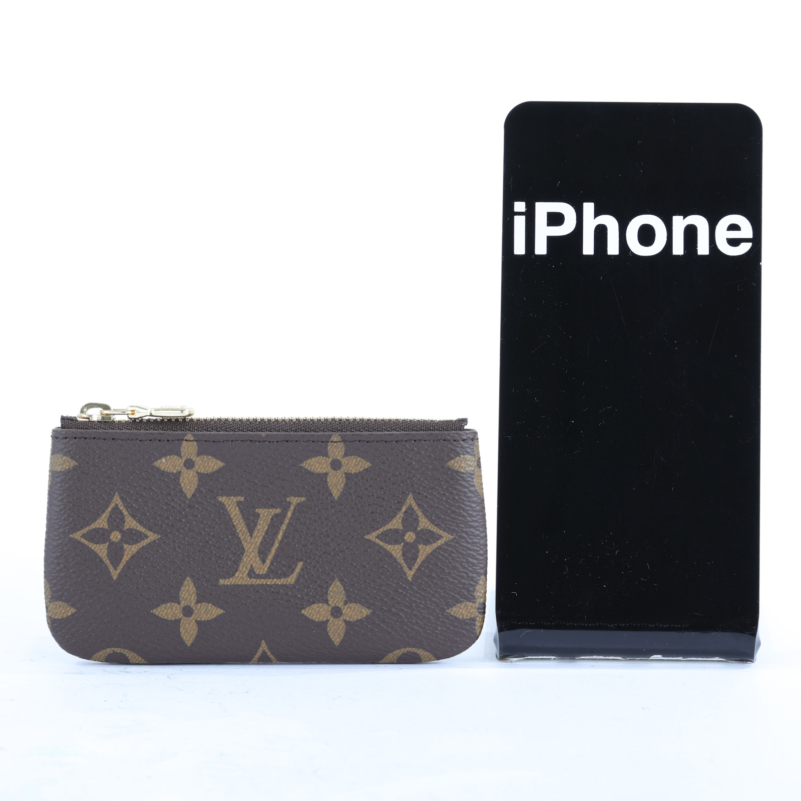 路易威登 LOUIS VUITTON 鑰匙零錢包 吊飾 M62650 原花拉鍊鑰匙包 防塵袋