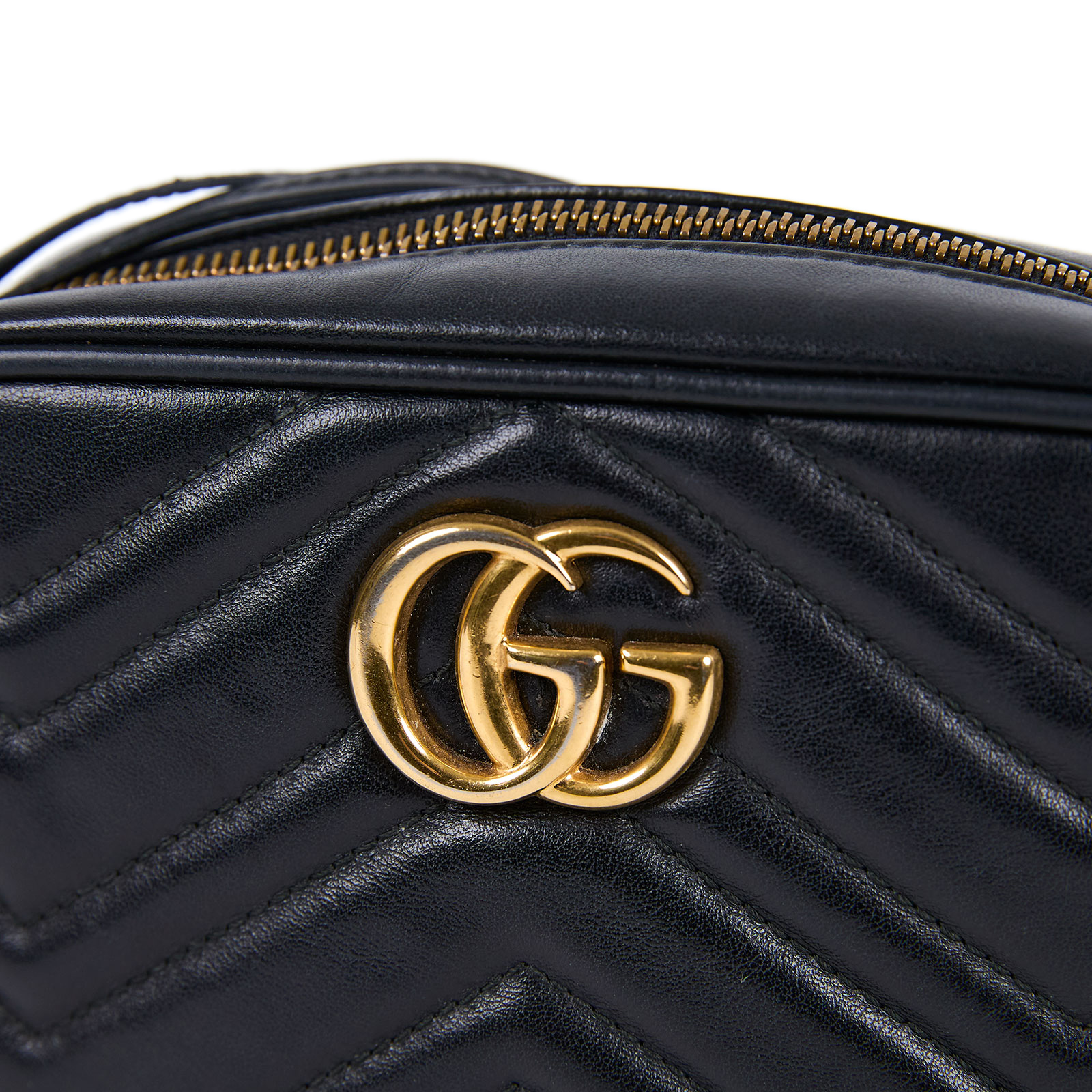 古馳 GUCCI Marmont 迷你袋 448065 黑MARMONT相機包 防塵袋