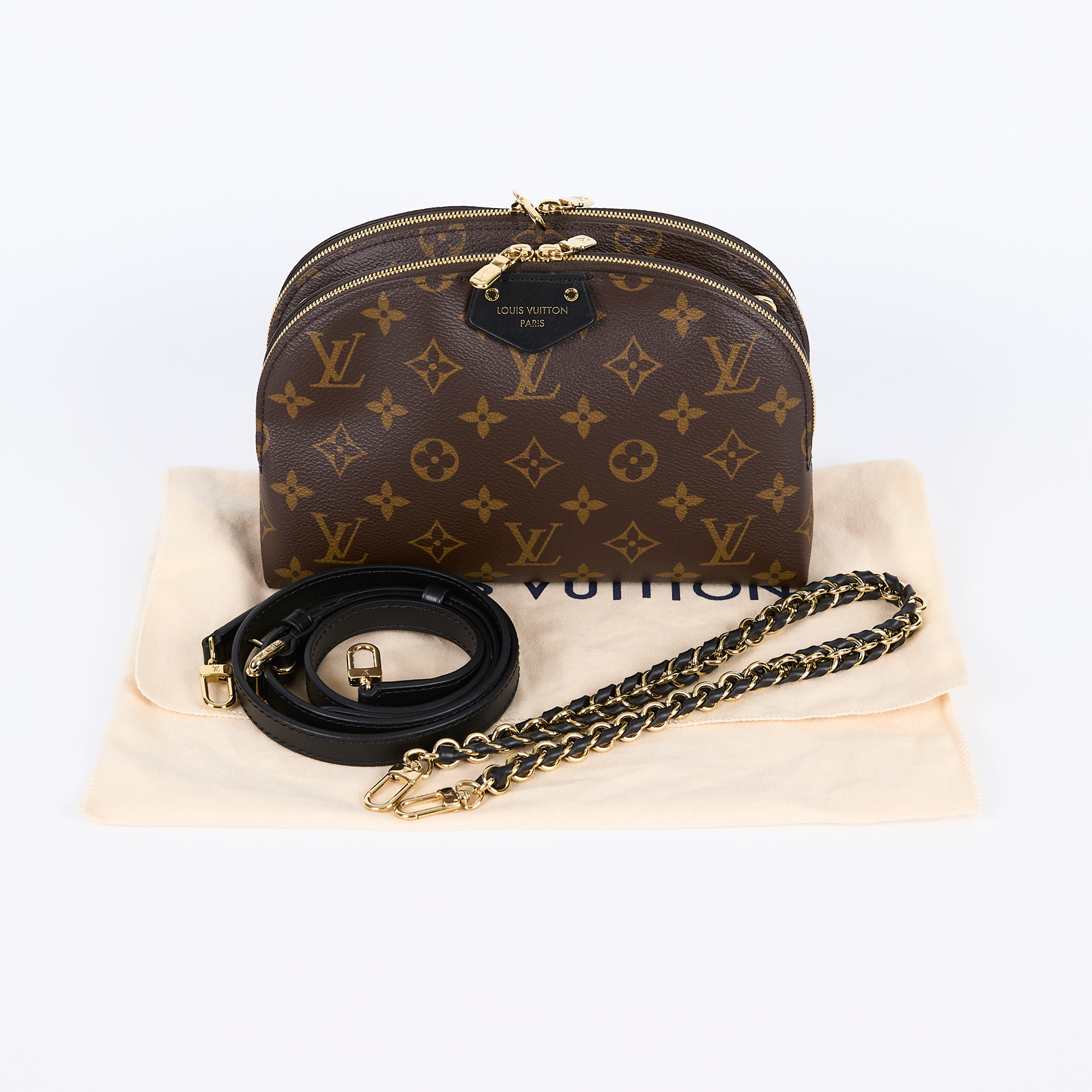 路易威登 LOUIS VUITTON Be Alma Cruise 2025 系列 貝殼包  M12996 原花Be Alma側背包 防塵袋