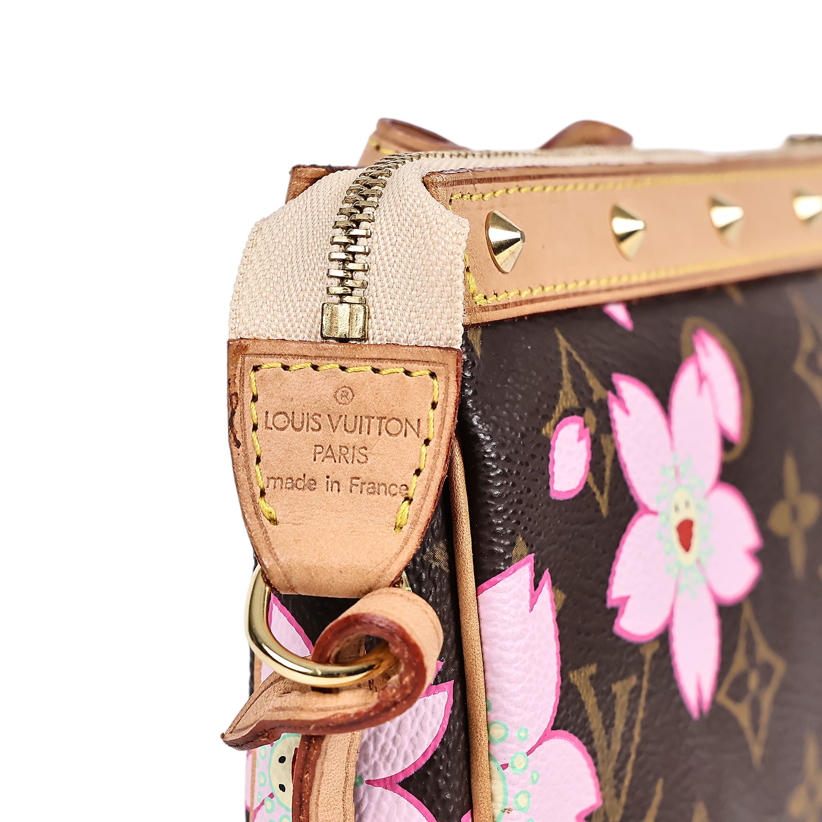 路易威登 LOUIS VUITTON Pochette Accessoires 手提包 村上隆聯名 M92006  原廠盒子/防塵袋/購買證明