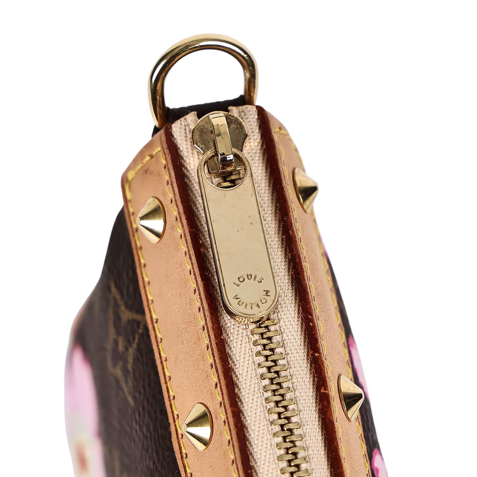 路易威登 LOUIS VUITTON Pochette Accessoires 手提包 村上隆聯名 M92006  原廠盒子/防塵袋/購買證明
