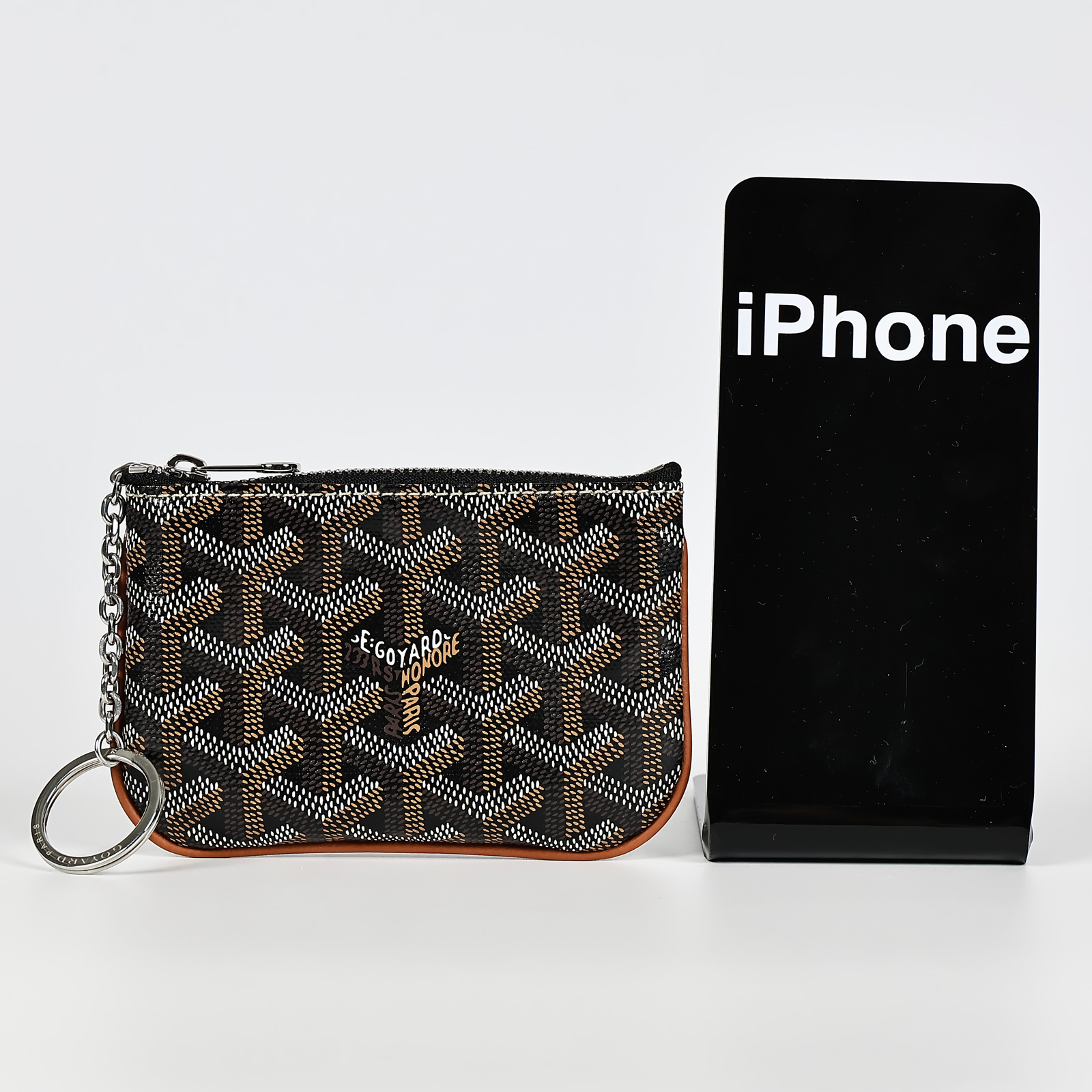 高雅德 GOYARD Sénat Nano Key Pouch 鑰匙包 SENAPCNANTY  原廠盒子/防塵袋/購買證明影本