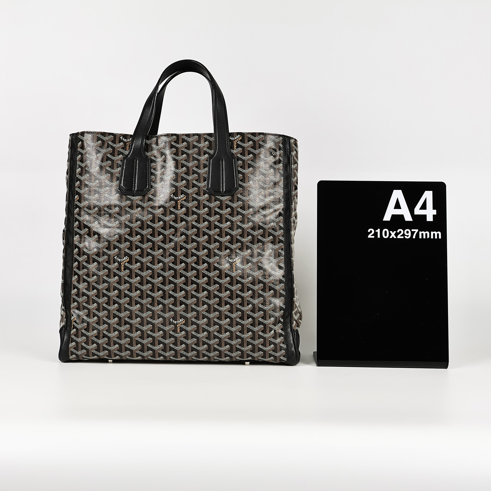 高雅德 GOYARD Voltaire Bag 手提包 VOLTA3MMLTY 黑棕VOLTAIRE BAG 托特包 防塵袋/背帶