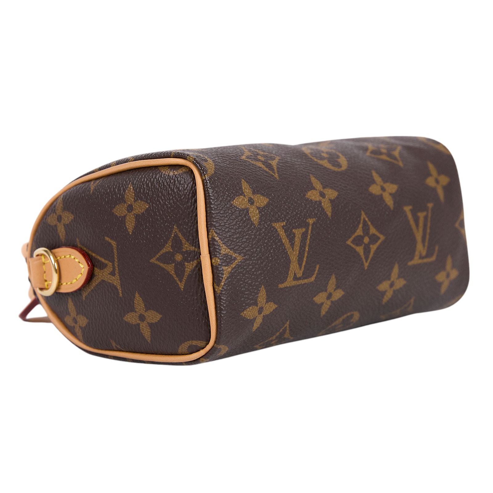路易威登 LOUIS VUITTON Nano Speedy 原花 手提 肩背包 M81085 晶片款 原花NANO SPEEDY 防塵袋/日本購買證明