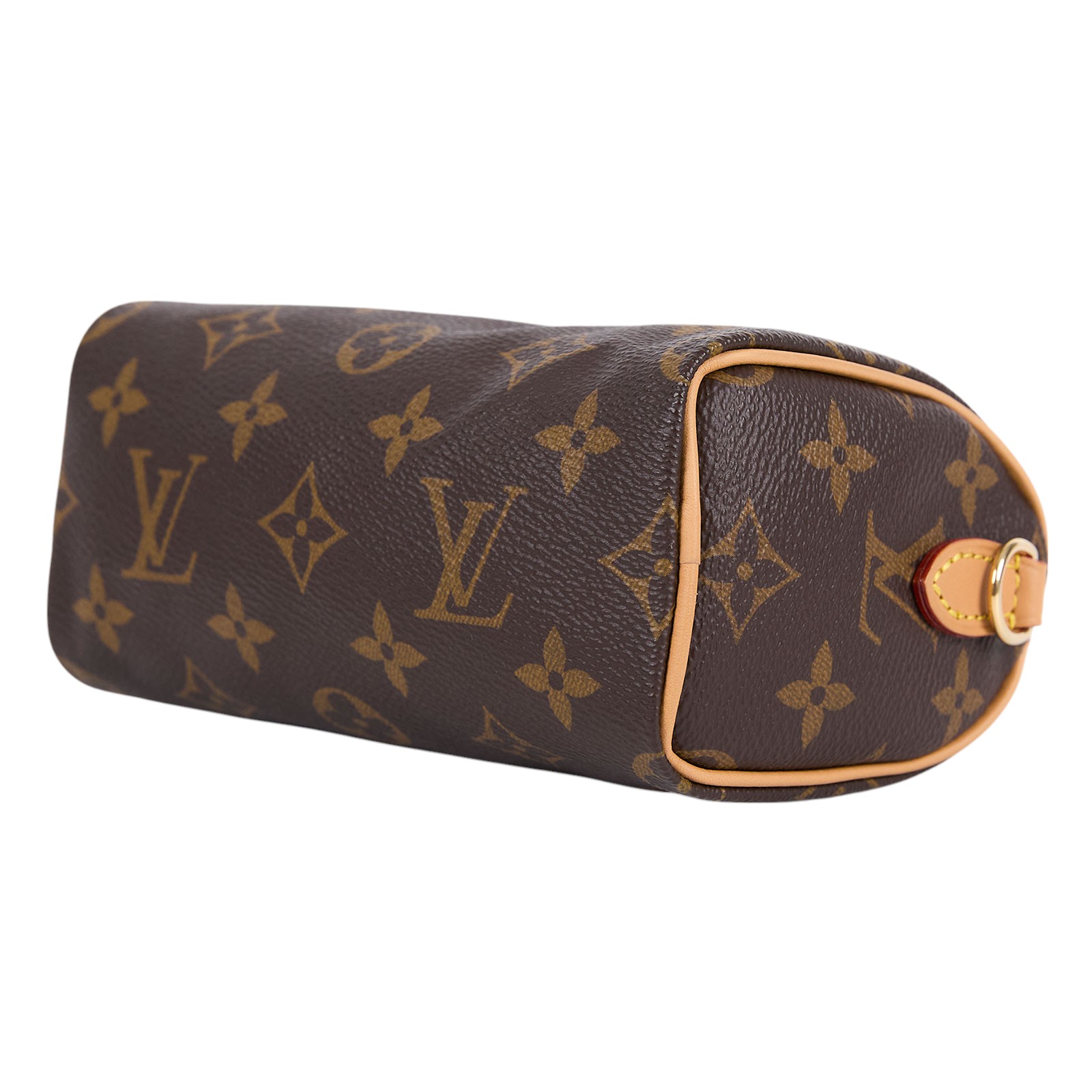 路易威登 LOUIS VUITTON Nano Speedy 原花 手提 肩背包 M81085 晶片款 原花NANO SPEEDY 防塵袋/日本購買證明