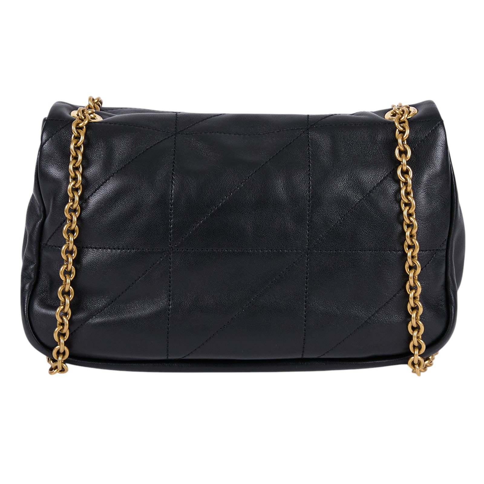 聖羅蘭 YSL SAINT LAURENT Jamie 4.3 小羊皮 小型 手袋 肩背 手提包 763475AAB32 黑金JAMIE4.3 SMAL 防塵袋