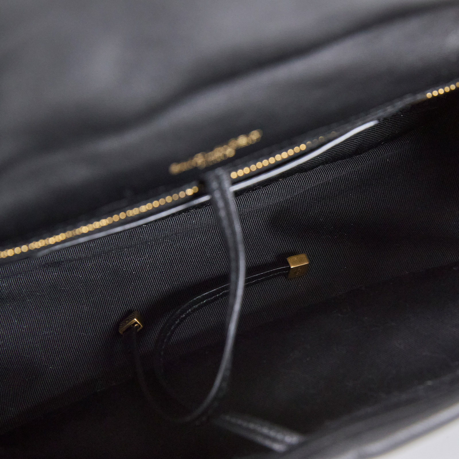 聖羅蘭 YSL SAINT LAURENT Jamie 4.3 小羊皮 小型 手袋 肩背 手提包 763475AAB32 黑金JAMIE4.3 SMAL 防塵袋