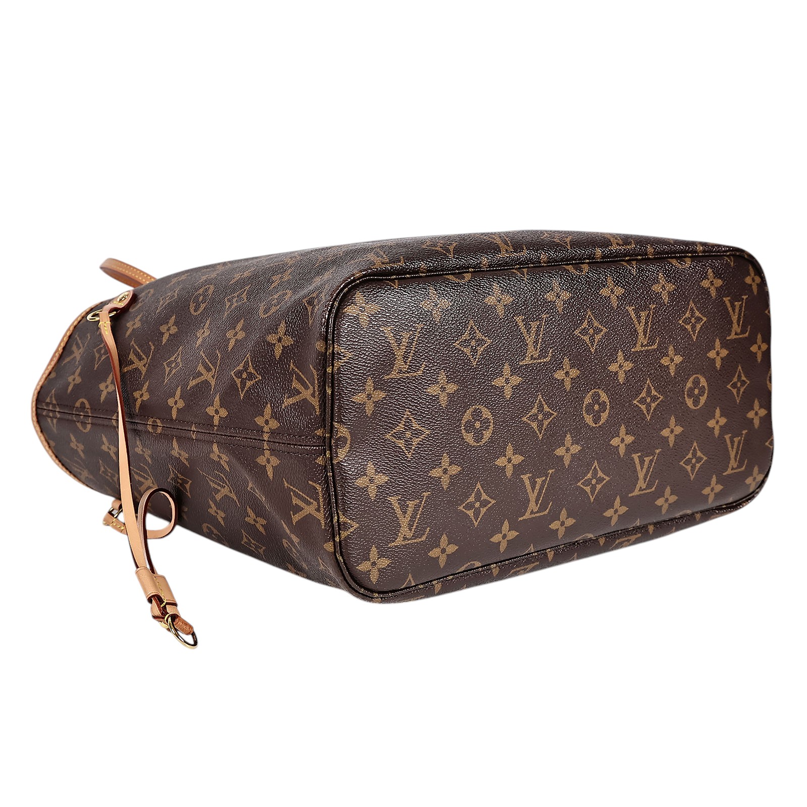 路易威登 LOUIS VUITTON Neverfull MM 櫻桃紅 肩背購物包 M41177 原花NEVERFULL MM 內袋