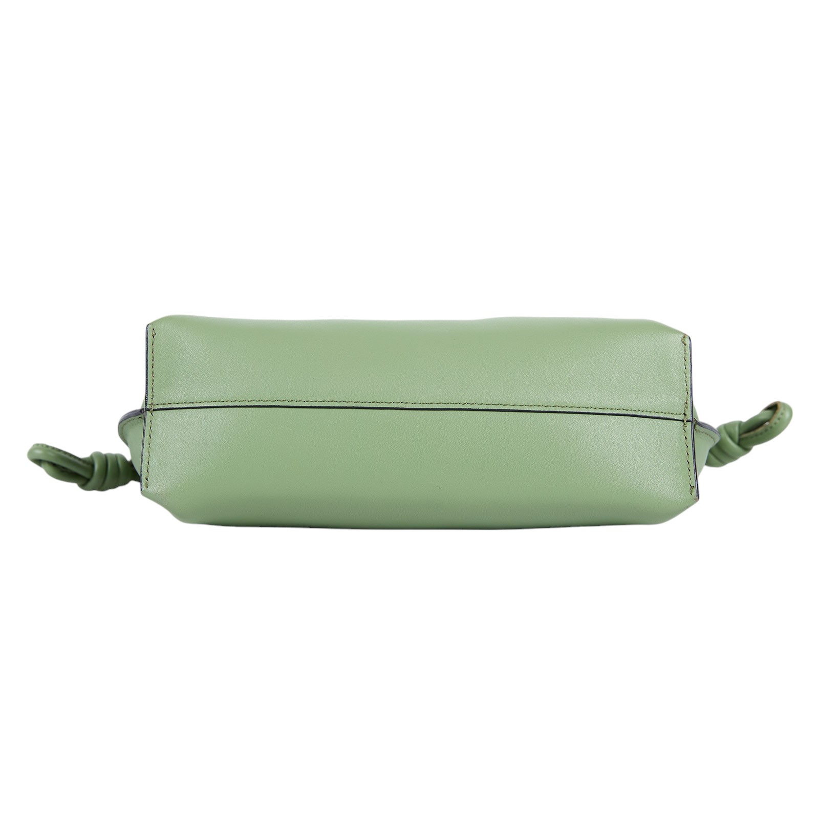 羅意威 LOEWE Mini Flamenco clutch 小牛皮 迷你 肩背包  淺綠FLAMENCO 無附屬品