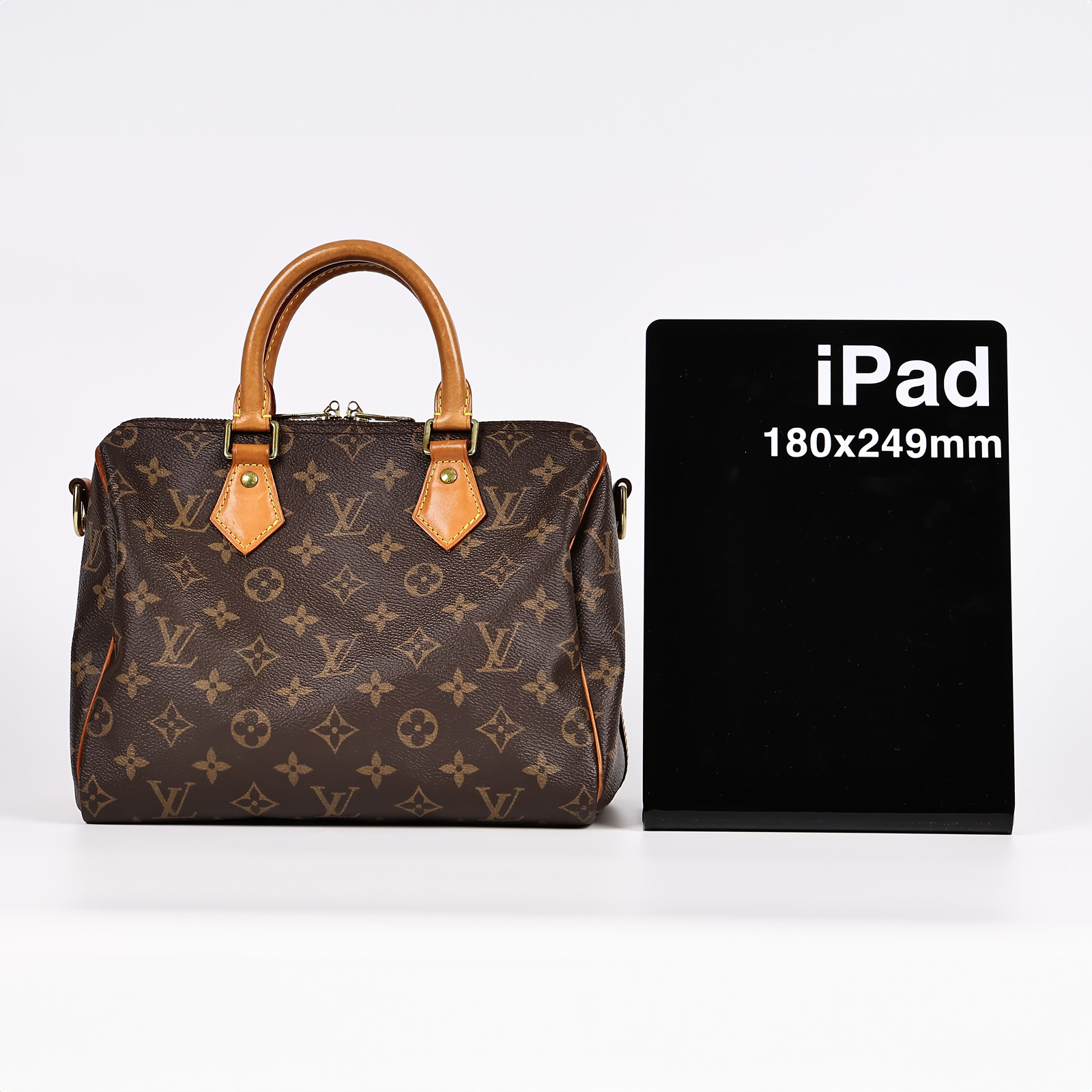 路易威登 LOUIS VUITTON Speedy Bandoulière  25 經典帆布 手提 斜背 波士頓包 M41113  防塵袋
