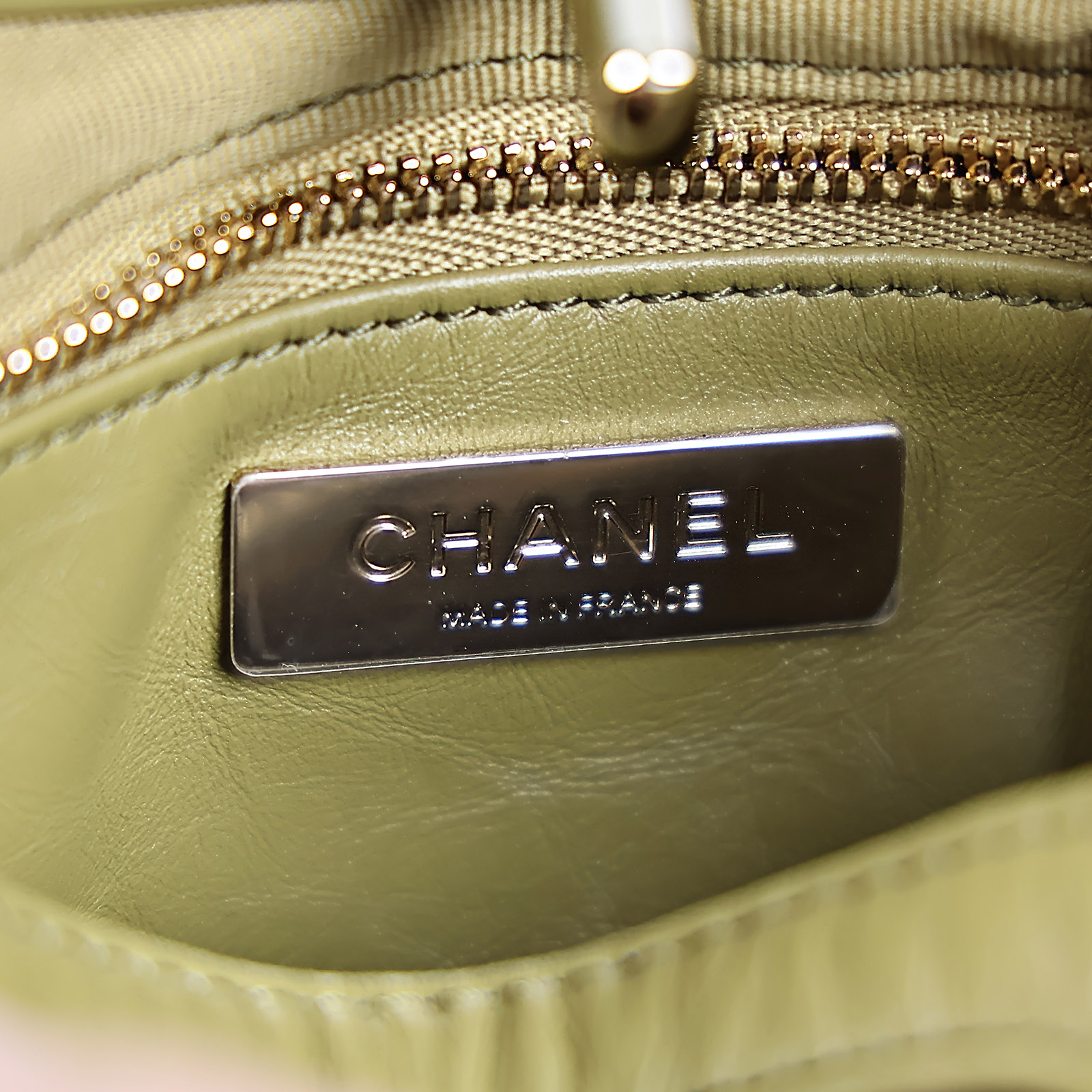 香奈兒 CHANEL CC Logo 31包 菱格紋 鍊帶 肩背 手提包 AS4133 晶片款 抹茶31包 MINI 防塵袋