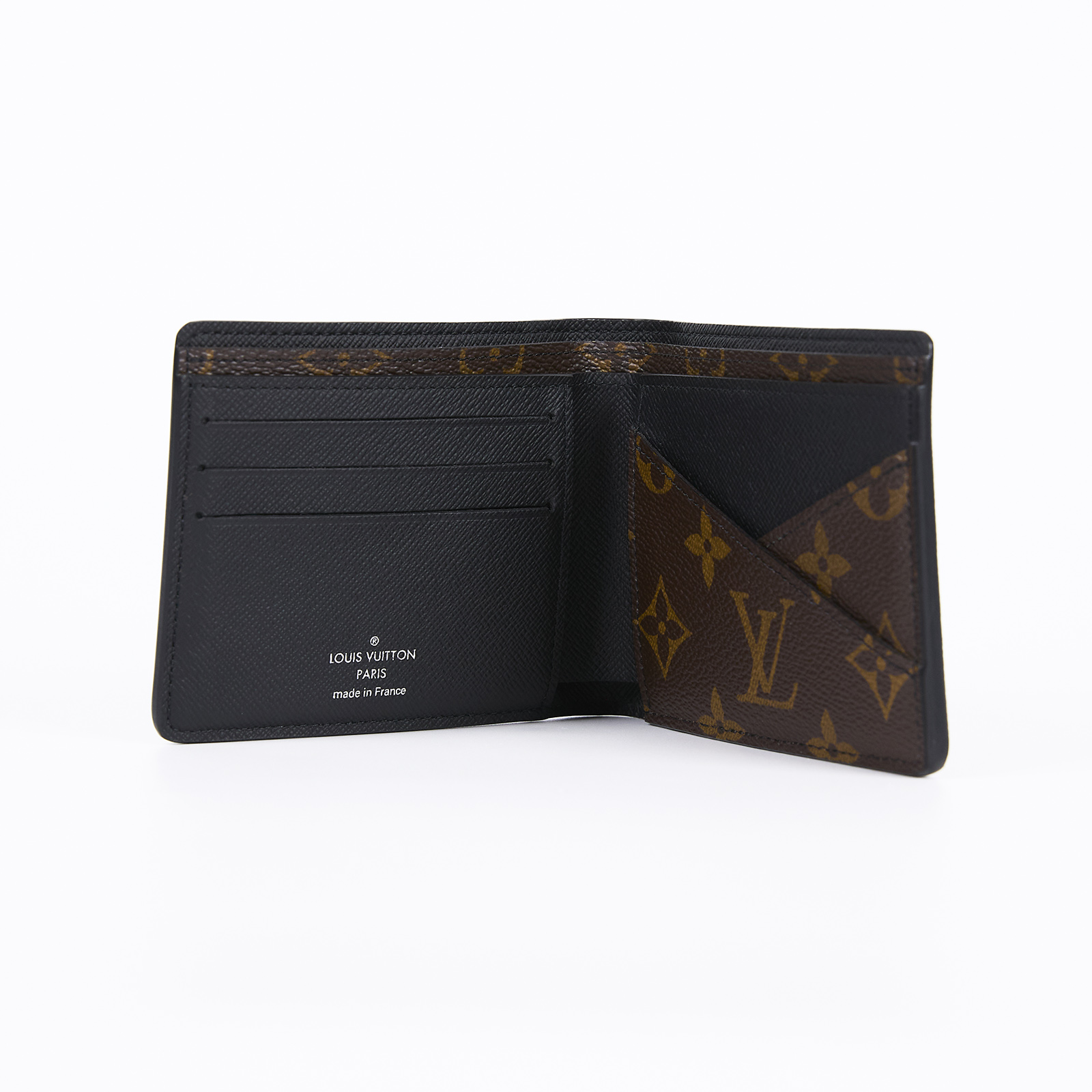 路易威登 LOUIS VUITTON Multiple 錢包 短夾 M69408 晶片款 老花拼皮二折短夾Multiple 原廠盒子/防塵袋/購買證明