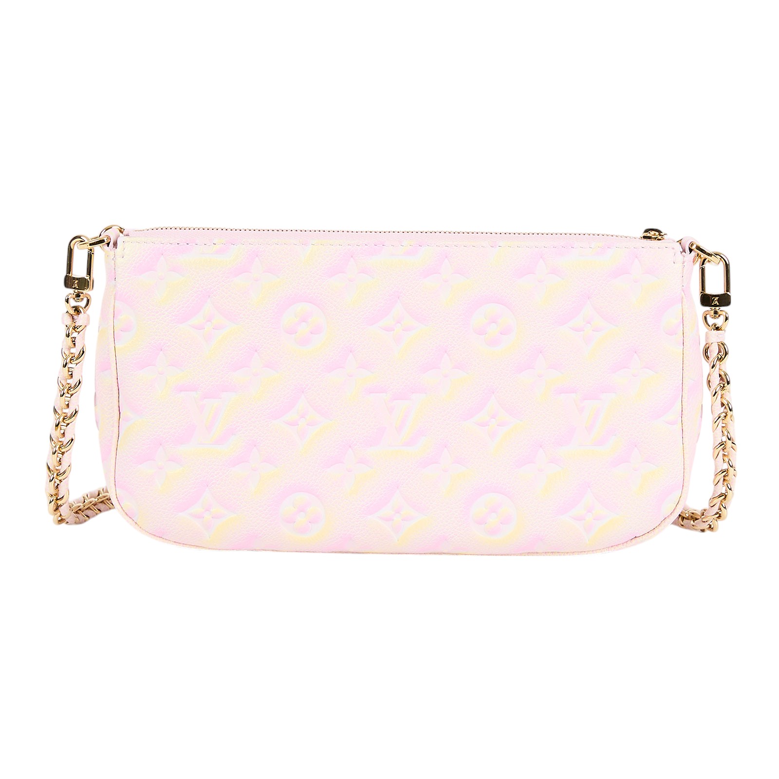 路易威登 LOUIS VUITTON Multi Pochette Accessoires 二合一 肩背 方包 M46093 晶片款  原廠盒子/防塵袋