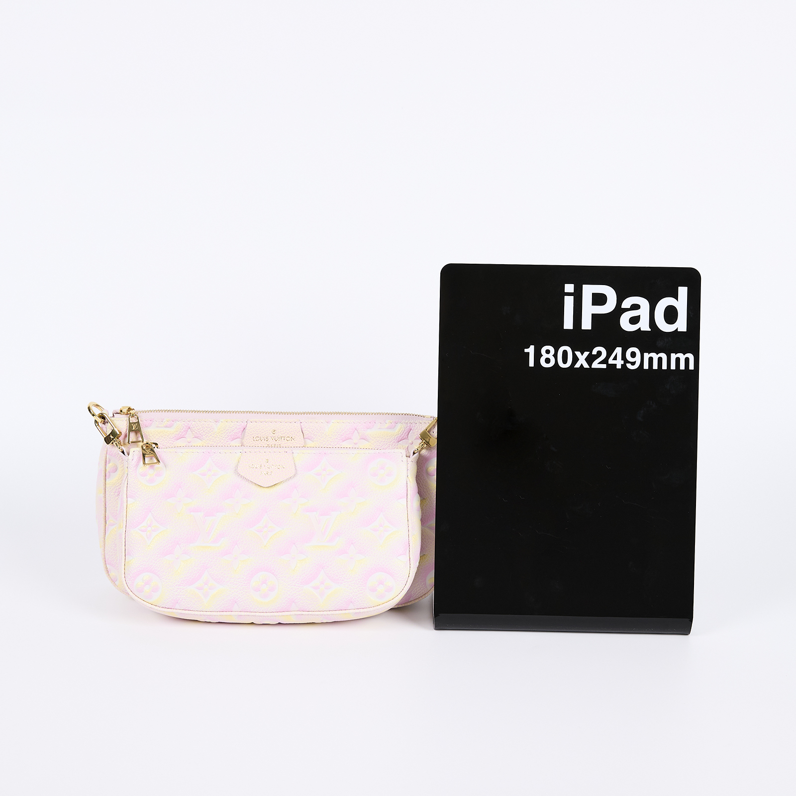 路易威登 LOUIS VUITTON Multi Pochette Accessoires 二合一 肩背 方包 M46093 晶片款  原廠盒子/防塵袋