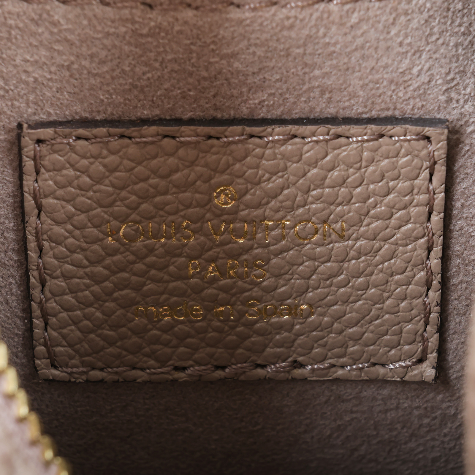 路易威登 LOUIS VUITTON Bagatelle 雙色 牛皮 肩背 斜背包 M46112 晶片款 斑鳩灰BAGATELLE 原廠盒子/防塵袋