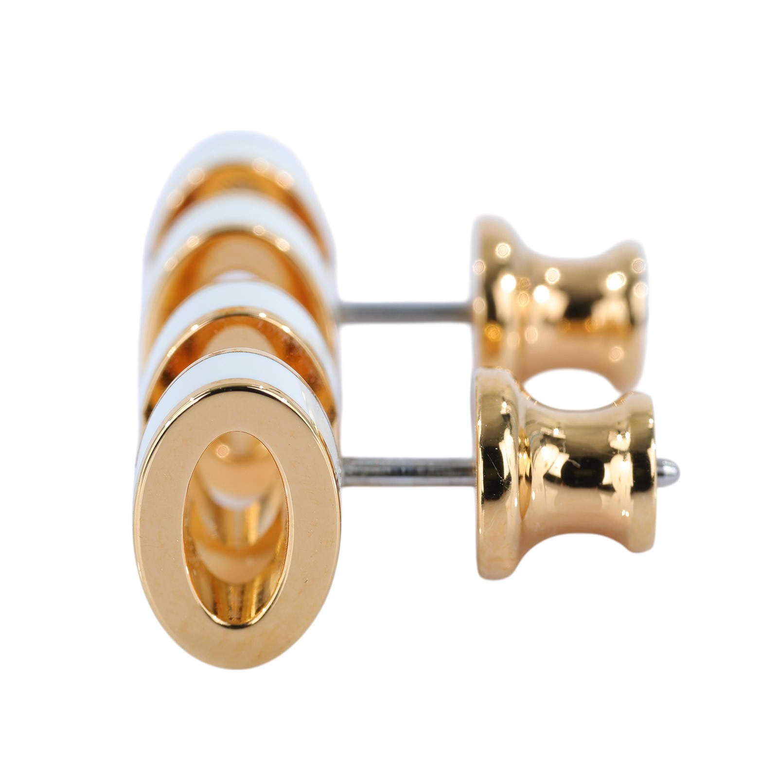 愛馬仕 Hermès Mini Pop H 耳釘 POPHEMINI ST1221 白POP H MINI耳環 原廠盒子/防塵袋