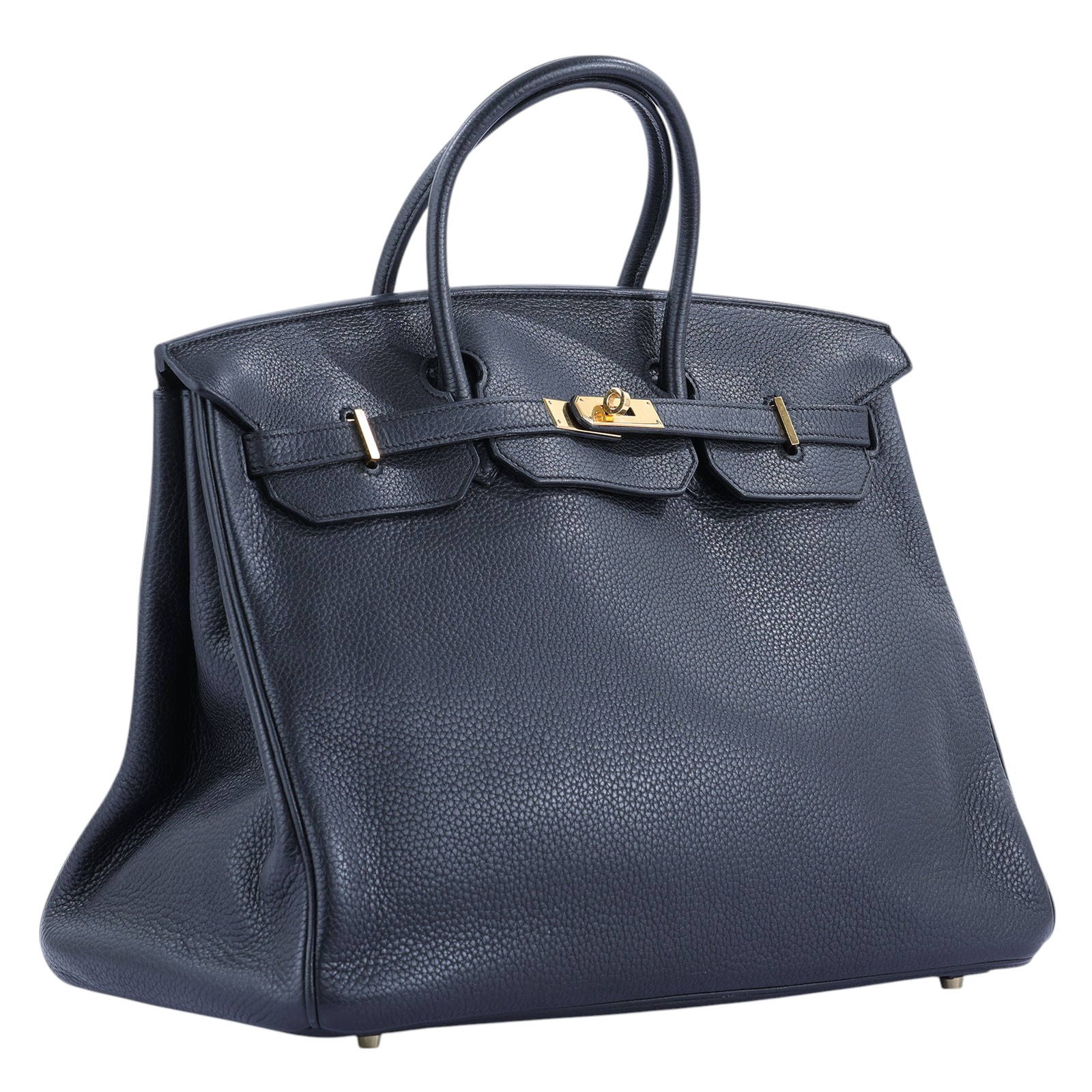 愛馬仕 Hermès Birkin Bag 柏金包 40 BK40 □N刻 黑金BIRKIN40 防塵袋/鎖組