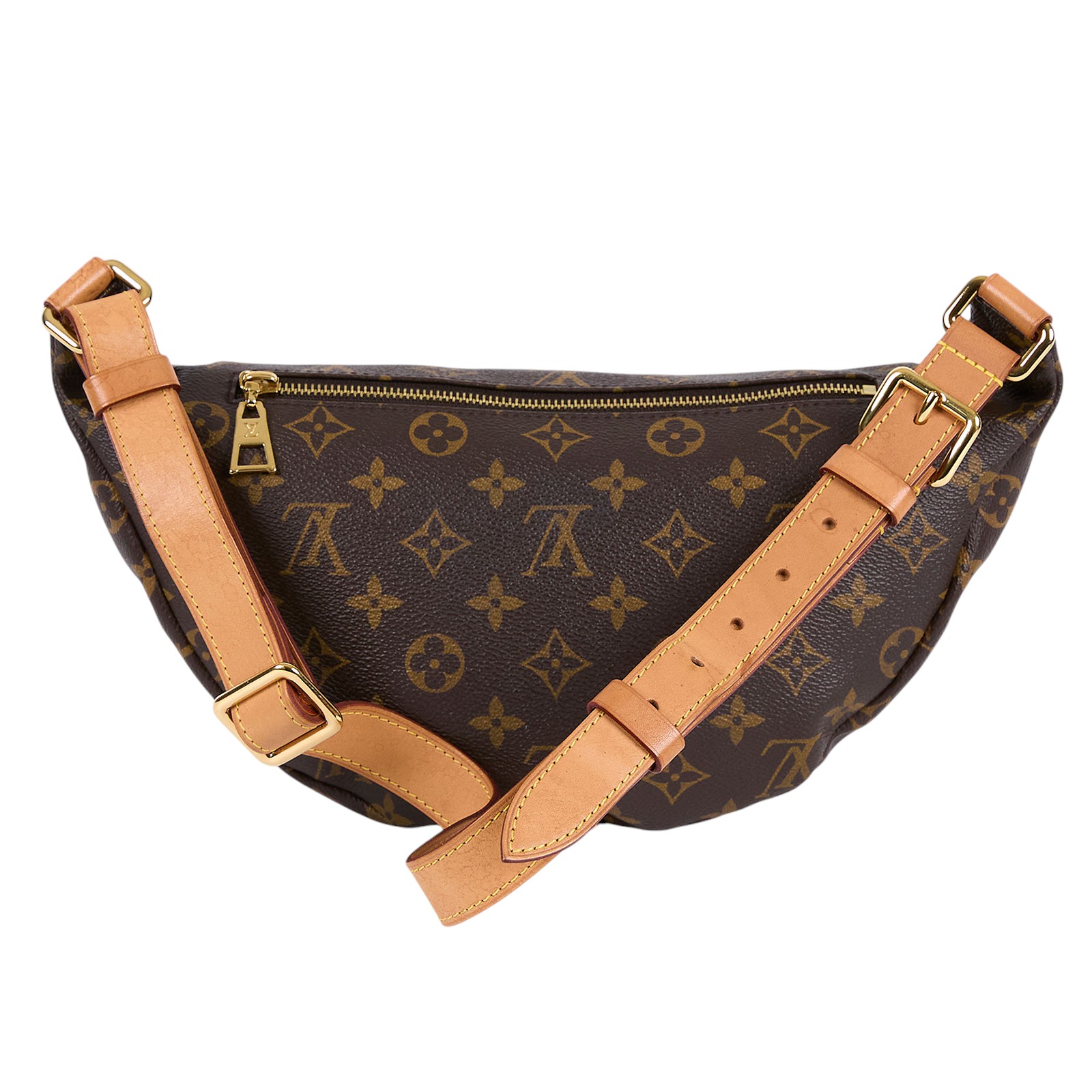 路易威登 LOUIS VUITTON Bumbag 經典帆布 腰包 斜跨包 M43644 原花腰包 無附屬品
