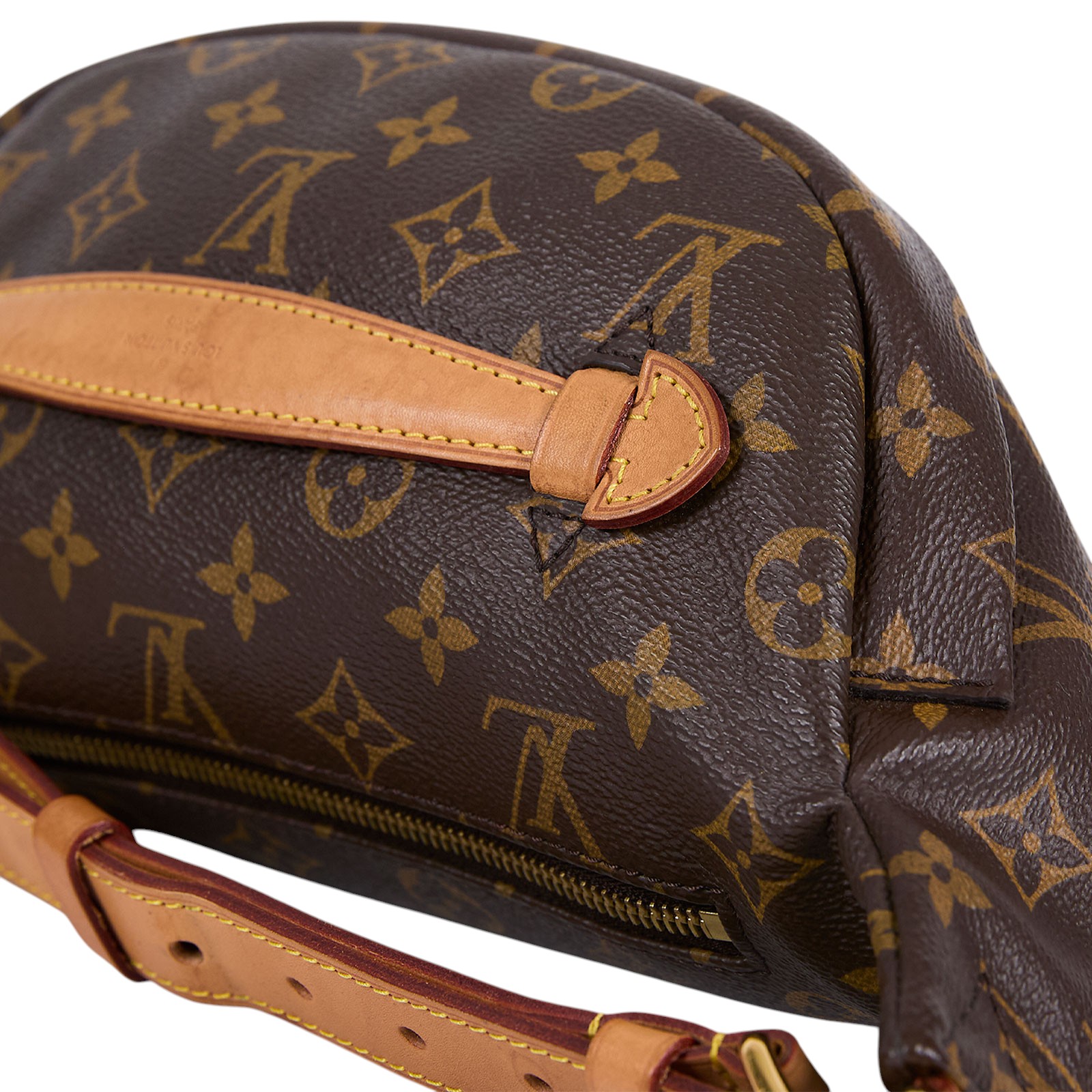 路易威登 LOUIS VUITTON Bumbag 經典帆布 腰包 斜跨包 M43644 原花腰包 無附屬品