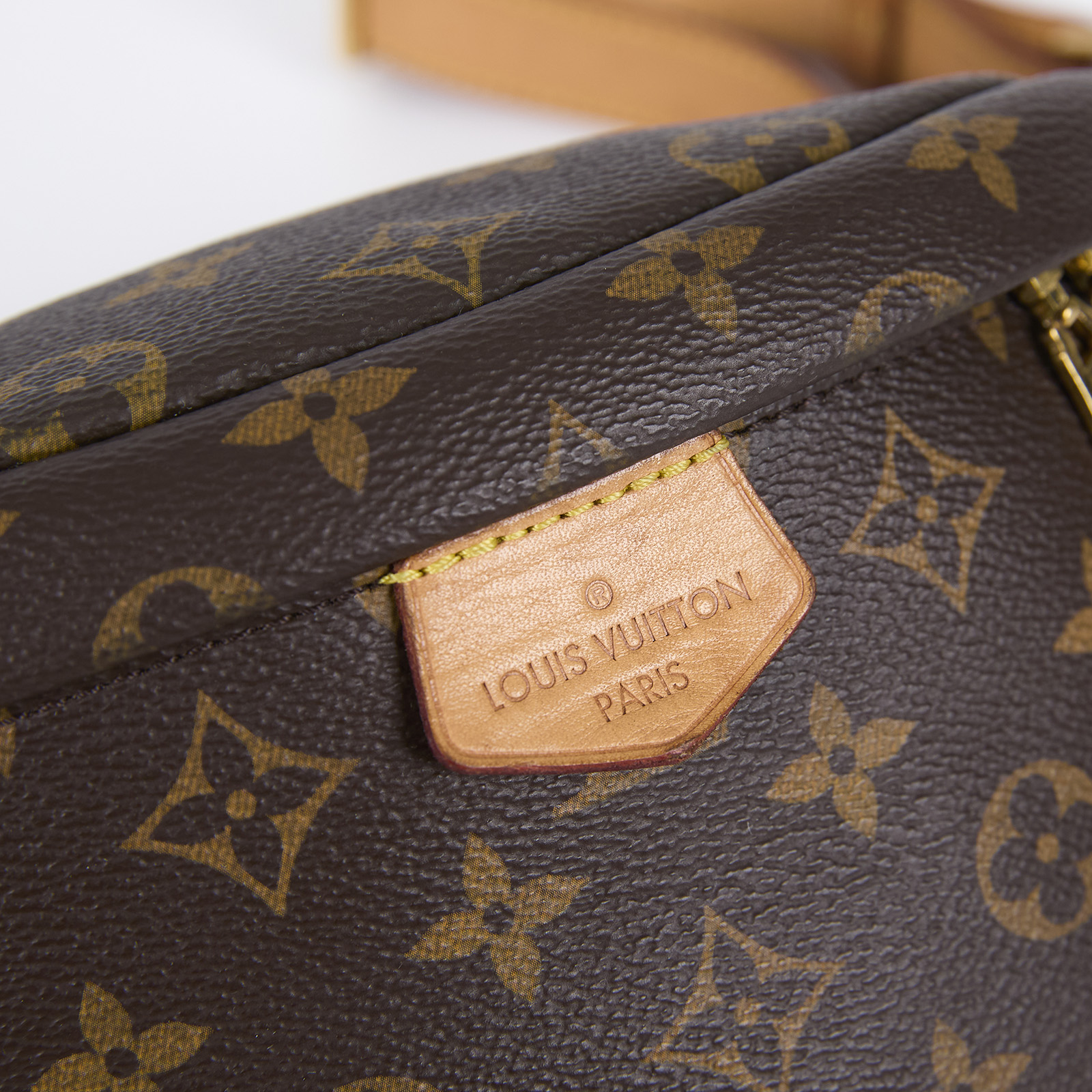 路易威登 LOUIS VUITTON Bumbag 經典帆布 腰包 斜跨包 M43644 原花腰包 無附屬品
