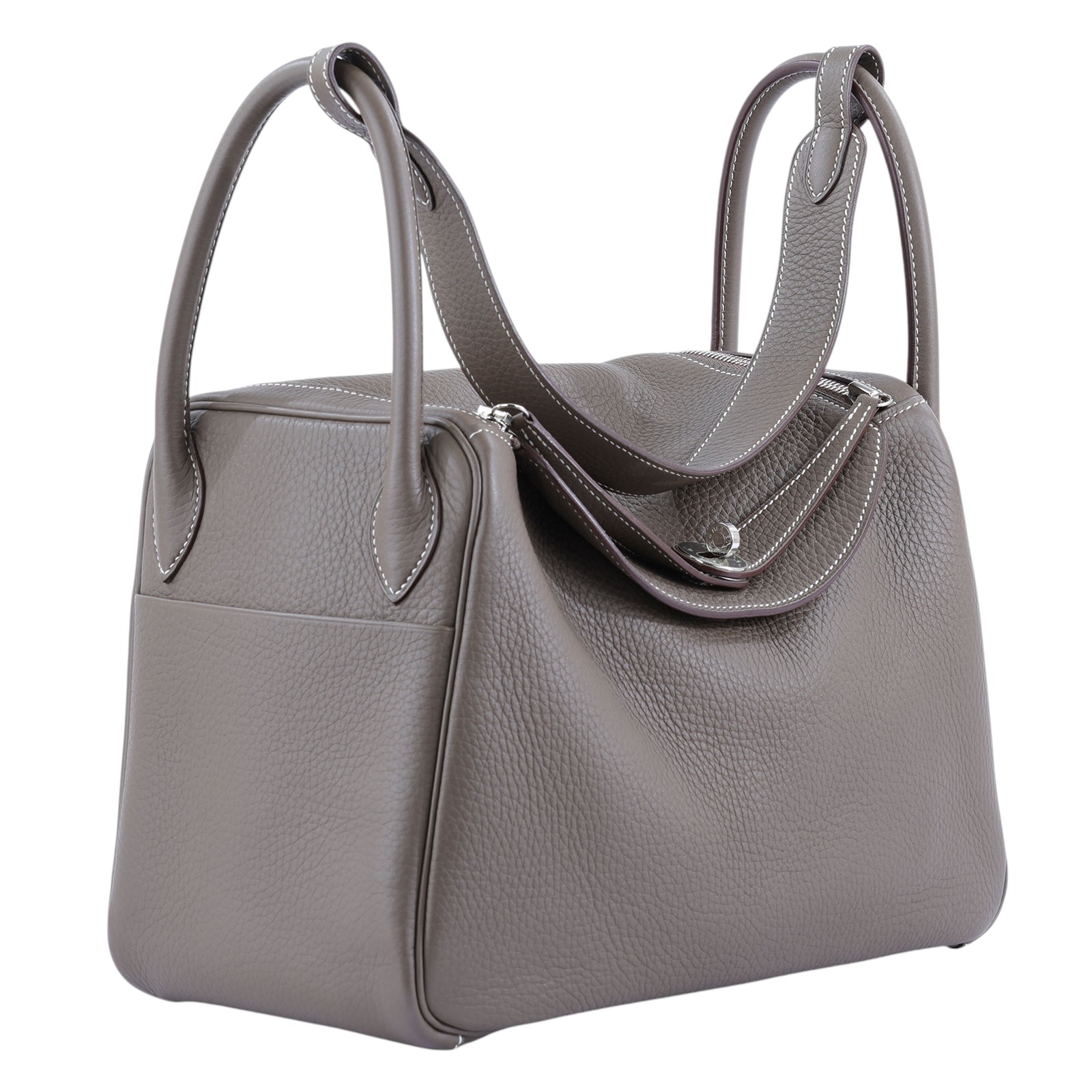 愛馬仕 Hermès Lindy 琳迪包 30 LD30 口R刻 大象灰LINDY30 防塵袋