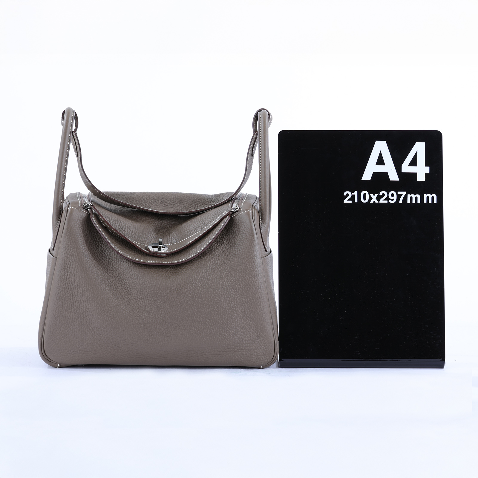 愛馬仕 Hermès Lindy 琳迪包 30 LD30 口R刻 大象灰LINDY30 防塵袋