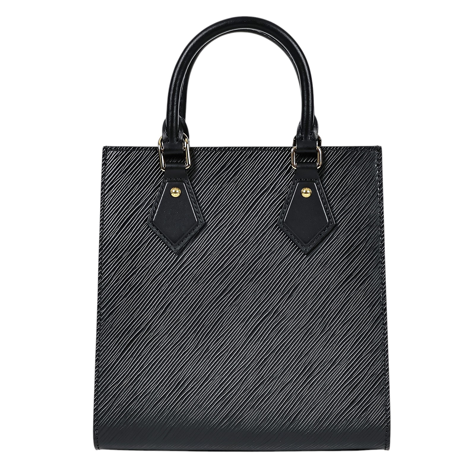 路易威登 LOUIS VUITTON Sac Plat BB 手提包 M20958 晶片款 黑金EPI Sac Plat BB 防塵袋