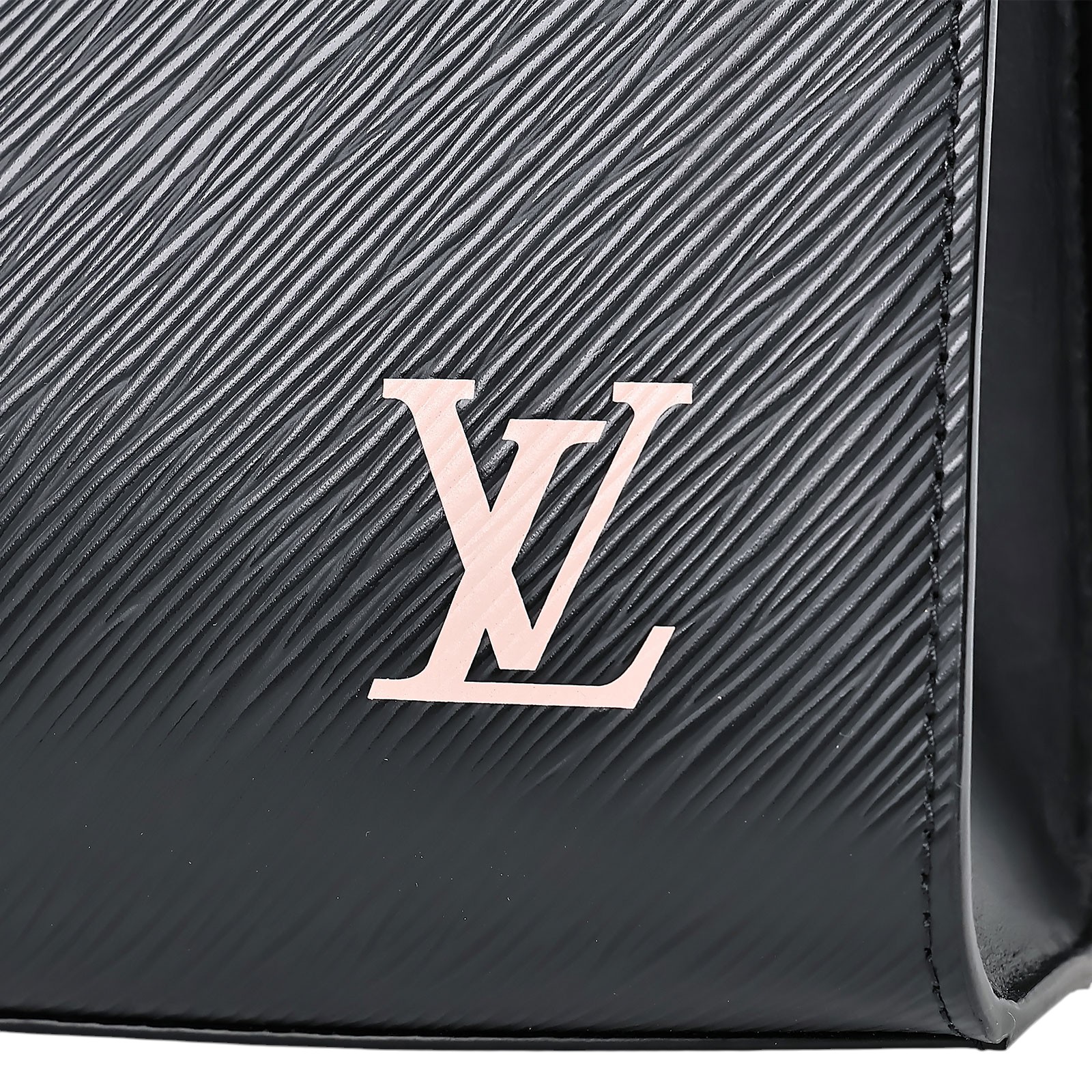 路易威登 LOUIS VUITTON Sac Plat BB 手提包 M20958 晶片款 黑金EPI Sac Plat BB 防塵袋