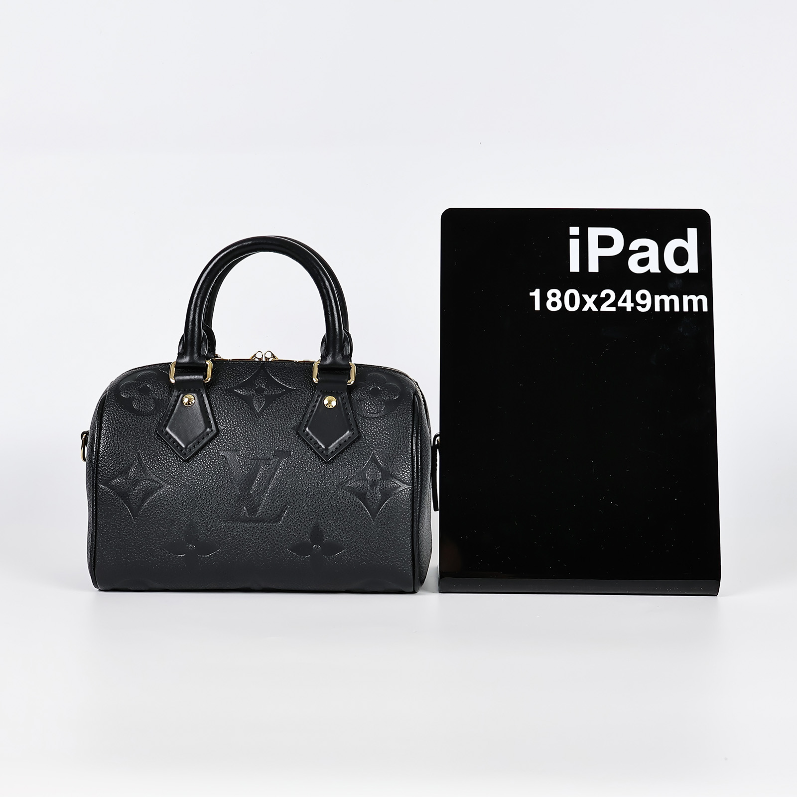 路易威登 LOUIS VUITTON Speedy Bandoulière  20 Noir 手提 斜背 波士頓包 M58953 晶片款  防塵袋