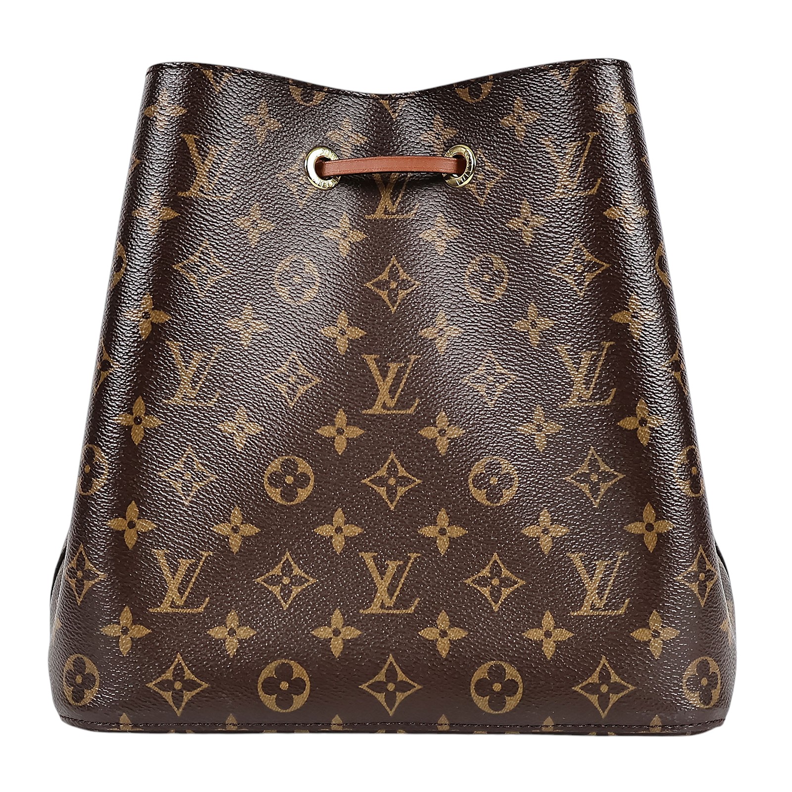 路易威登 LOUIS VUITTON NéoNoé MM 經典帆布 肩背 水桶包 棕色 M44887 棕色原花NEONOE 原廠盒子
