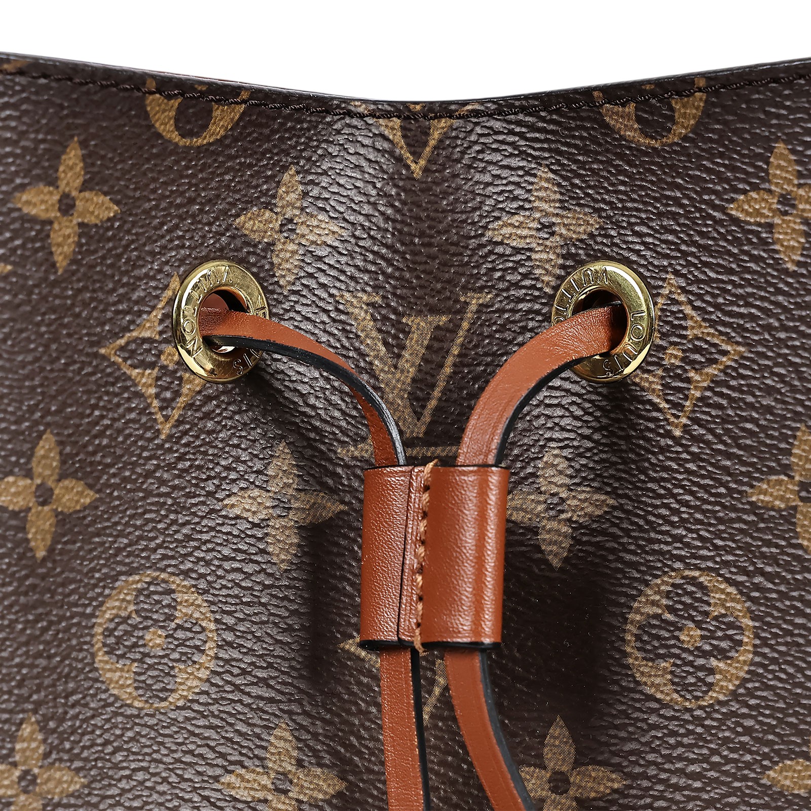 路易威登 LOUIS VUITTON NéoNoé MM 經典帆布 肩背 水桶包 棕色 M44887 棕色原花NEONOE 原廠盒子