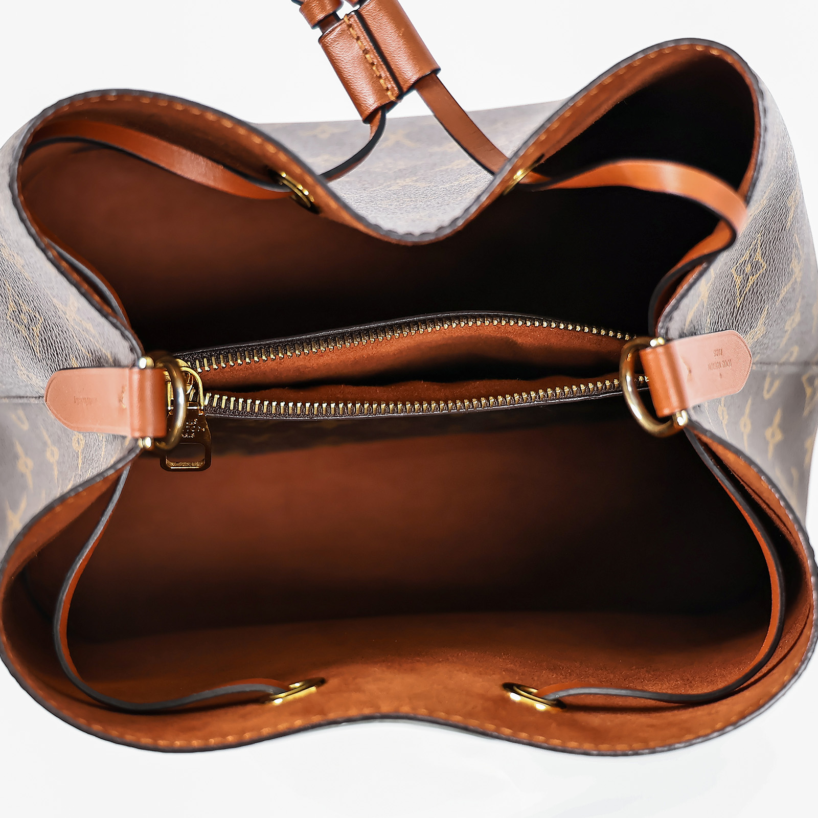 路易威登 LOUIS VUITTON NéoNoé MM 經典帆布 肩背 水桶包 棕色 M44887 棕色原花NEONOE 原廠盒子