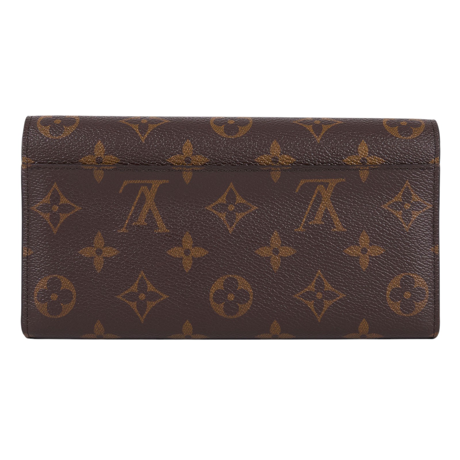 路易威登 LOUIS VUITTON Sarah 錢包 口蓋長夾 芭蕾粉色 M62235 晶片款 原花棕Sarah 信封長夾(粉) 原廠盒子/防塵袋